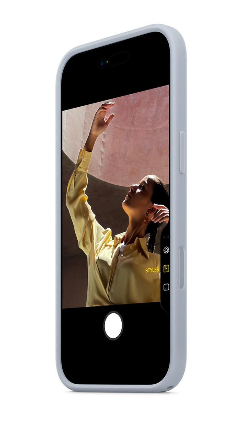 Apple MH024ZM/A Bumper Cover voor Apple iPhone Air Lichtblauw