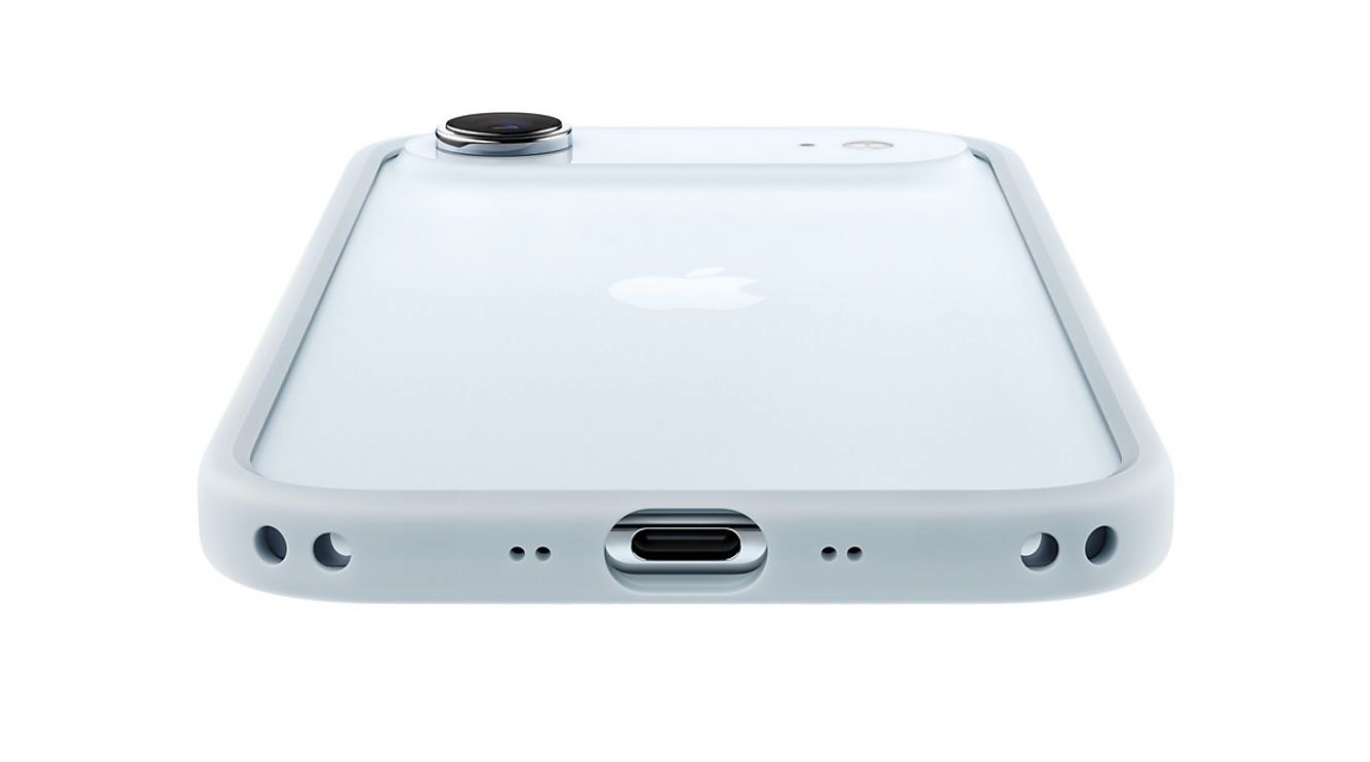 Apple MH024ZM/A Bumper Cover voor Apple iPhone Air Lichtblauw