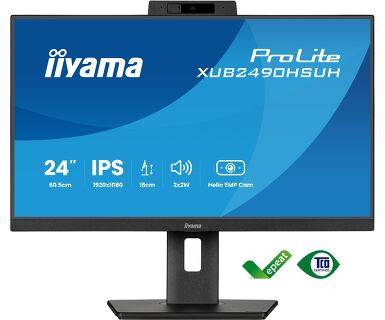 iiyama XUB2490HSUH-B2 computer monitor 60,5 cm (23.8") 1920 x 1080 Pixels Full HD LED Zwart