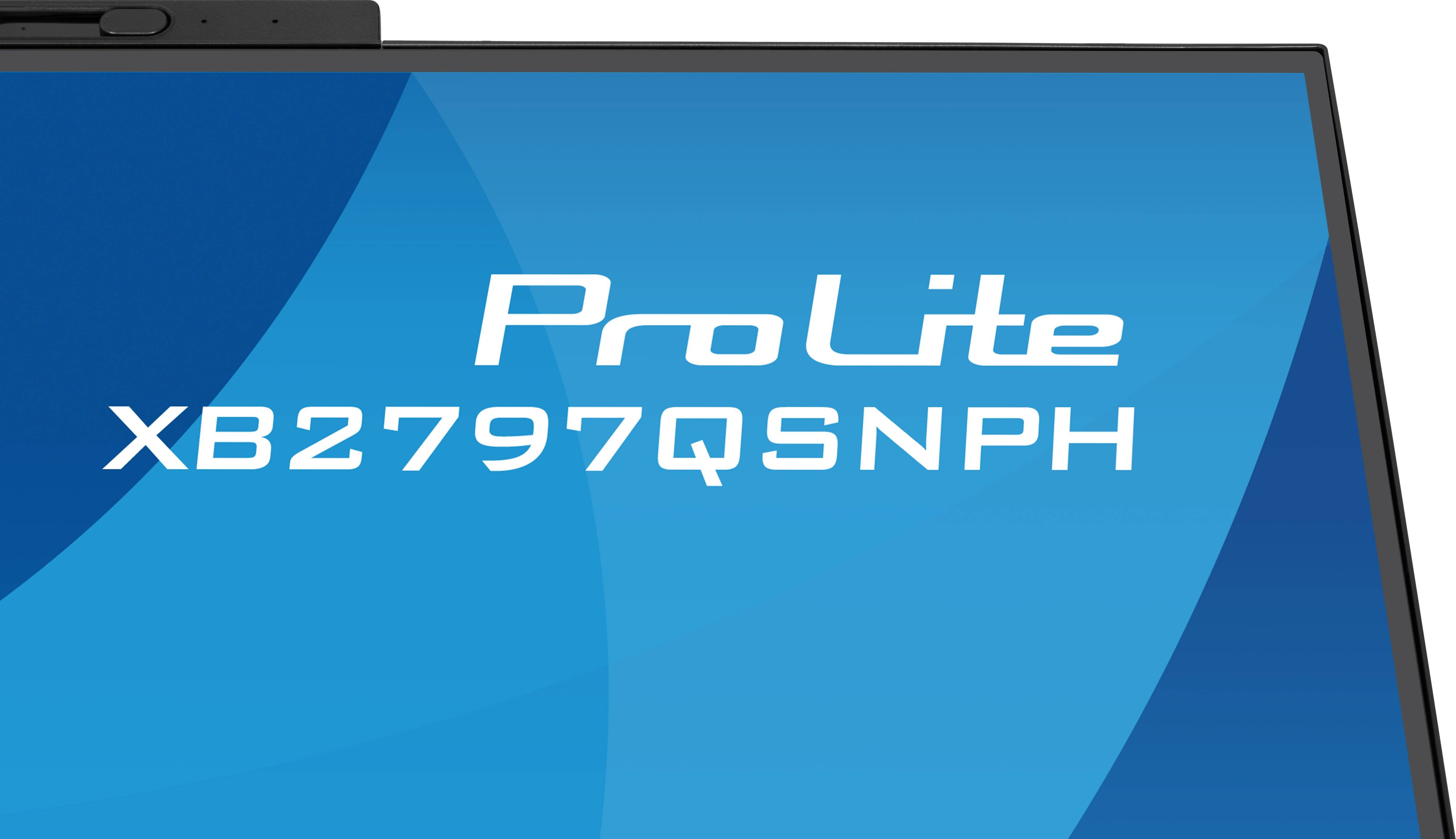 iiyama ProLite XB2797QSNPH-B1 27IN IPS LCD 4MS 2560X1440 350CD/M2 HDMI/DP/USB 2 computer monitor 68,6 cm (27") 2560 x 1440 Pixels Quad HD Zwart