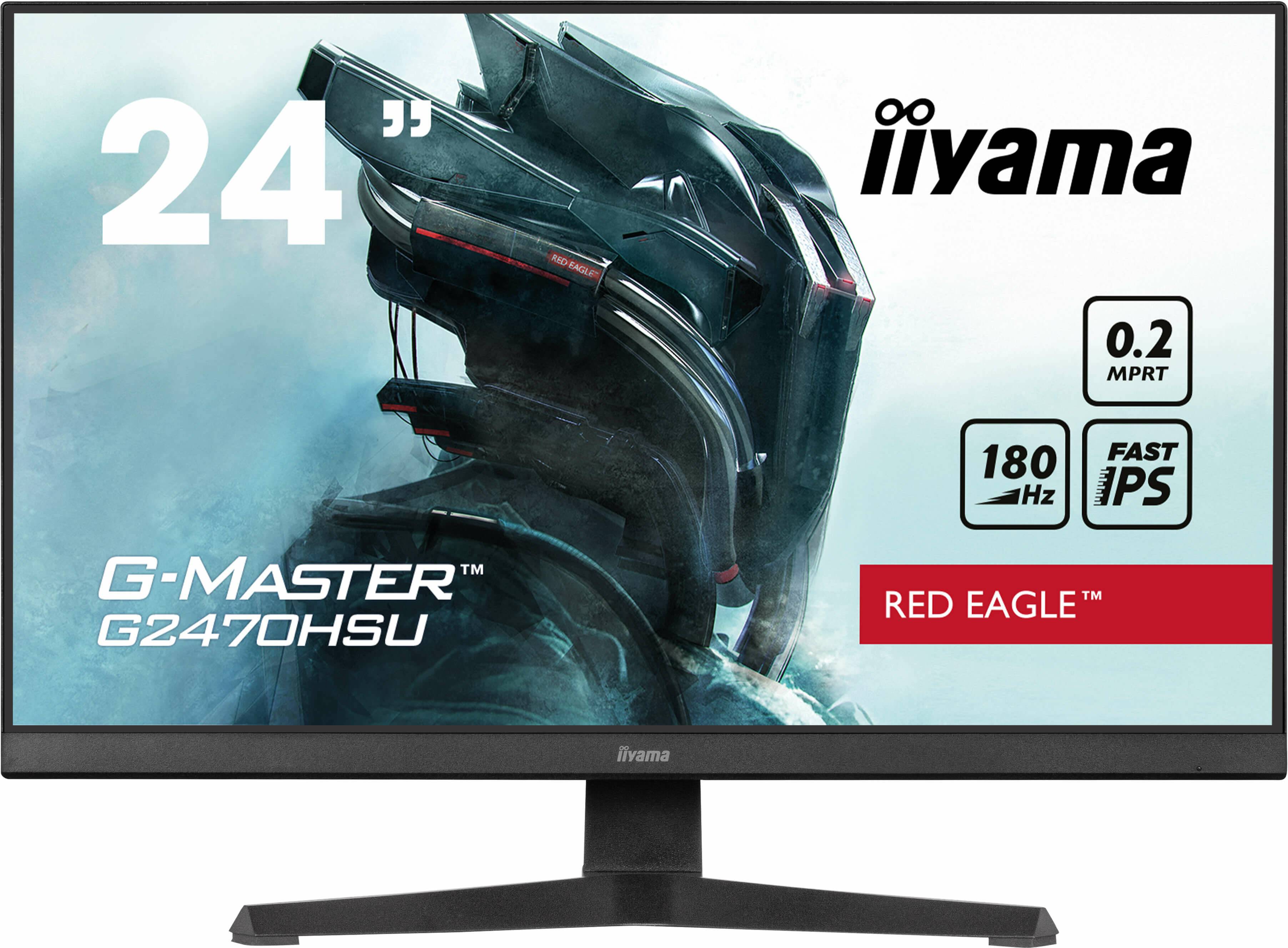 iiyama G-MASTER G2470HSU-B6 computer monitor 60,5 cm (23.8") 1920 x 1080 Pixels Full HD LCD Zwart
