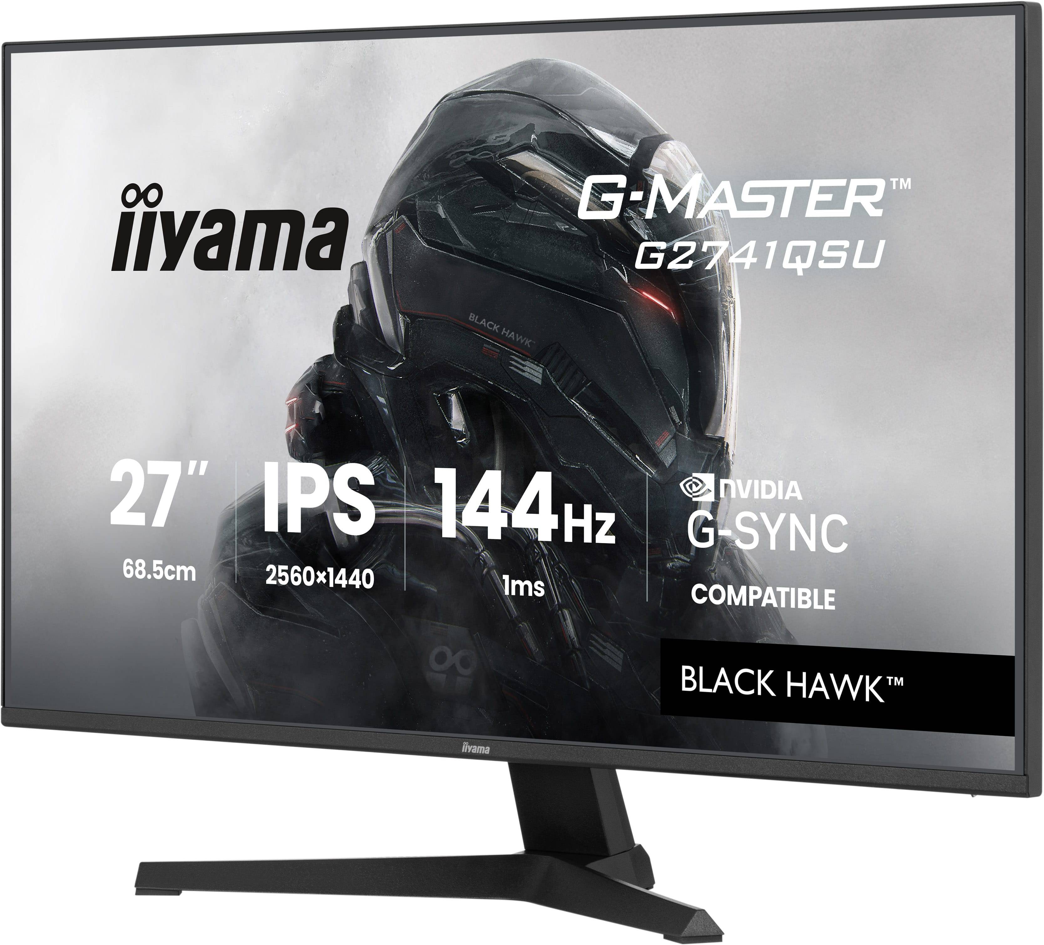 iiyama G-MASTER G2741QSU-B1 computer monitor 68,6 cm (27") 2560 x 1440 Pixels Zwart