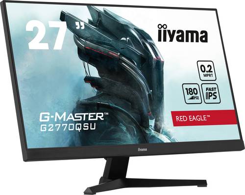 iiyama G-MASTER G2770QSU-B6 computer monitor 68,6 cm (27") 2560 x 1440 Pixels Wide Quad HD LED Zwart