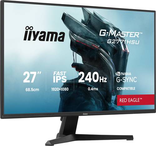 iiyama G-MASTER G2771HSU-B1 computer monitor 68,6 cm (27") 1920 x 1080 Pixels Full HD Zwart