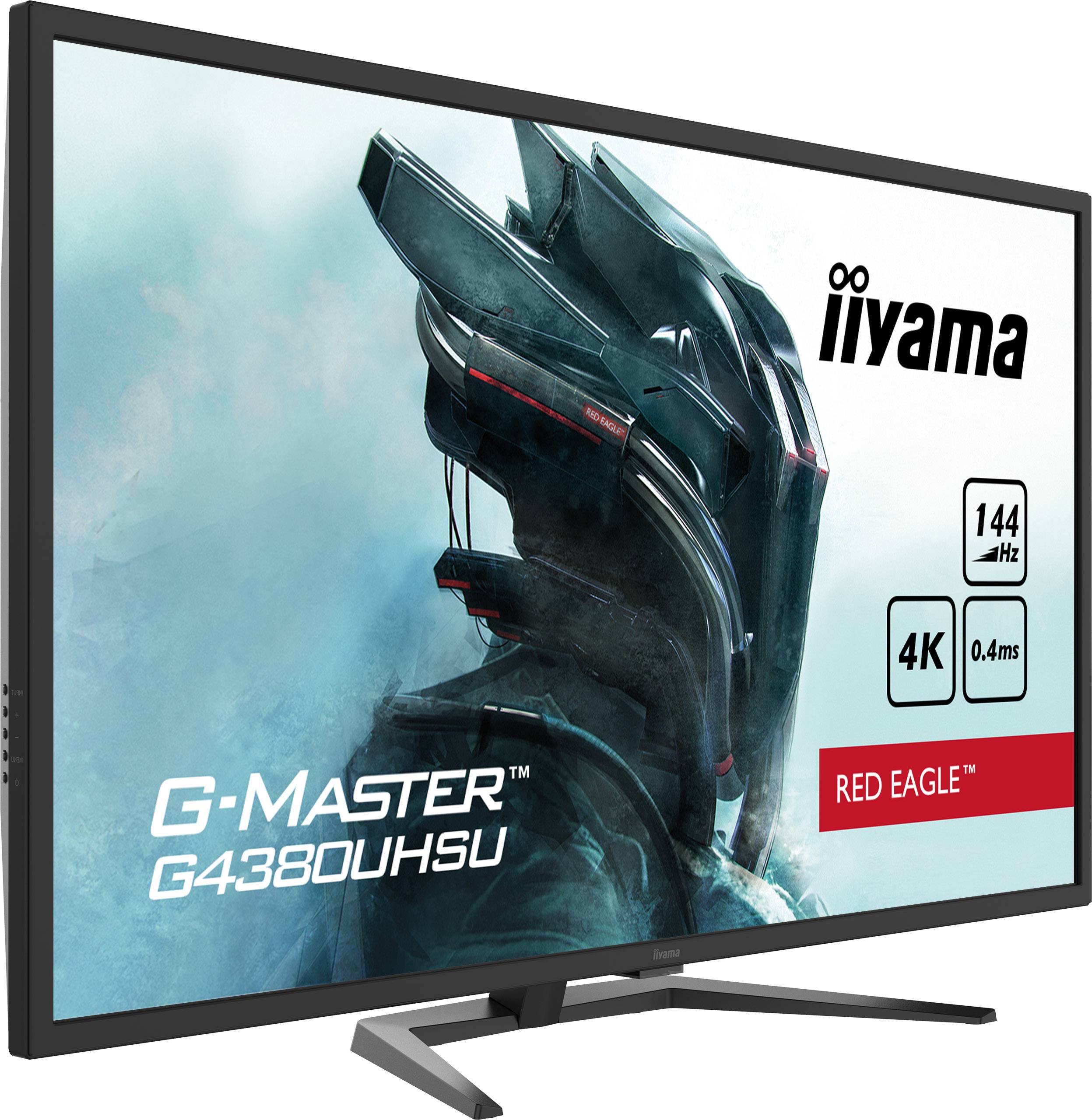 iiyama G-MASTER G4380UHSU-B1 computer monitor 108 cm (42.5") 3840 x 2160 Pixels 4K Ultra HD LED Zwart