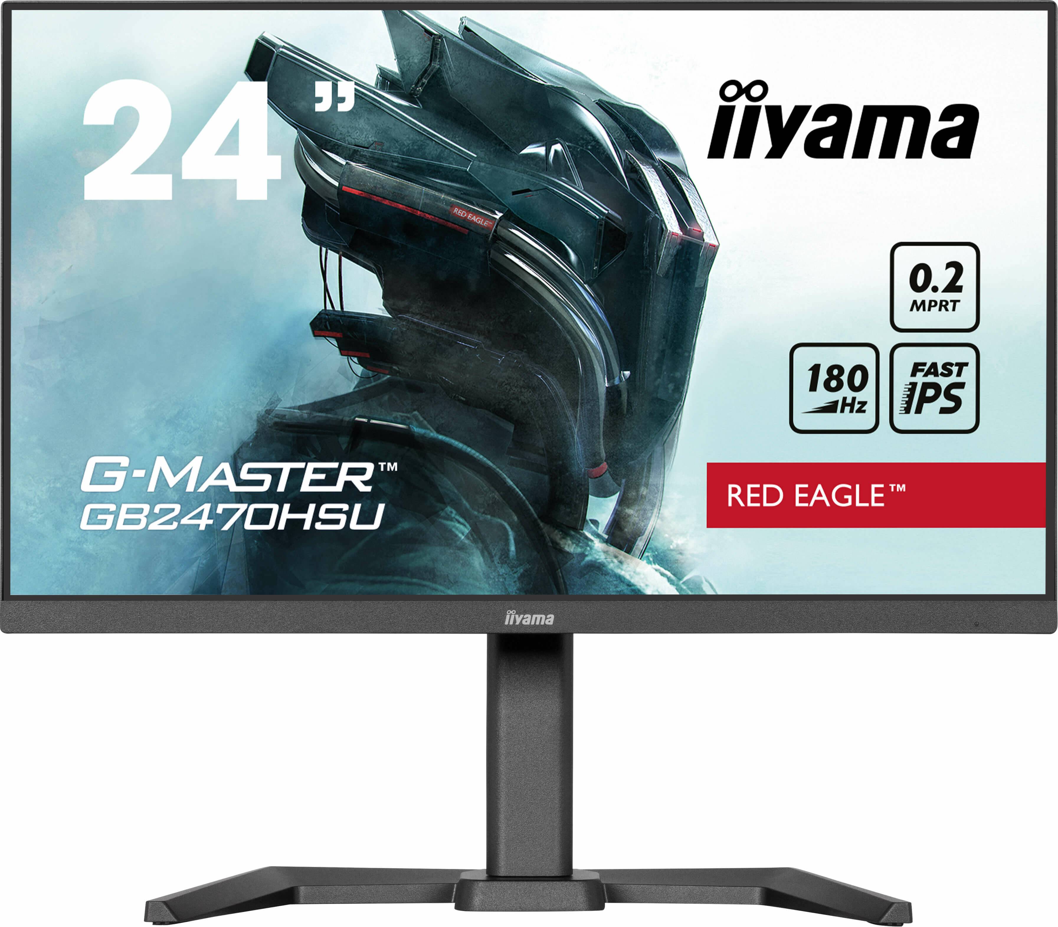 iiyama G-MASTER GB2470HSU-B6 computer monitor 60,5 cm (23.8") 1920 x 1080 Pixels Full HD LCD Zwart