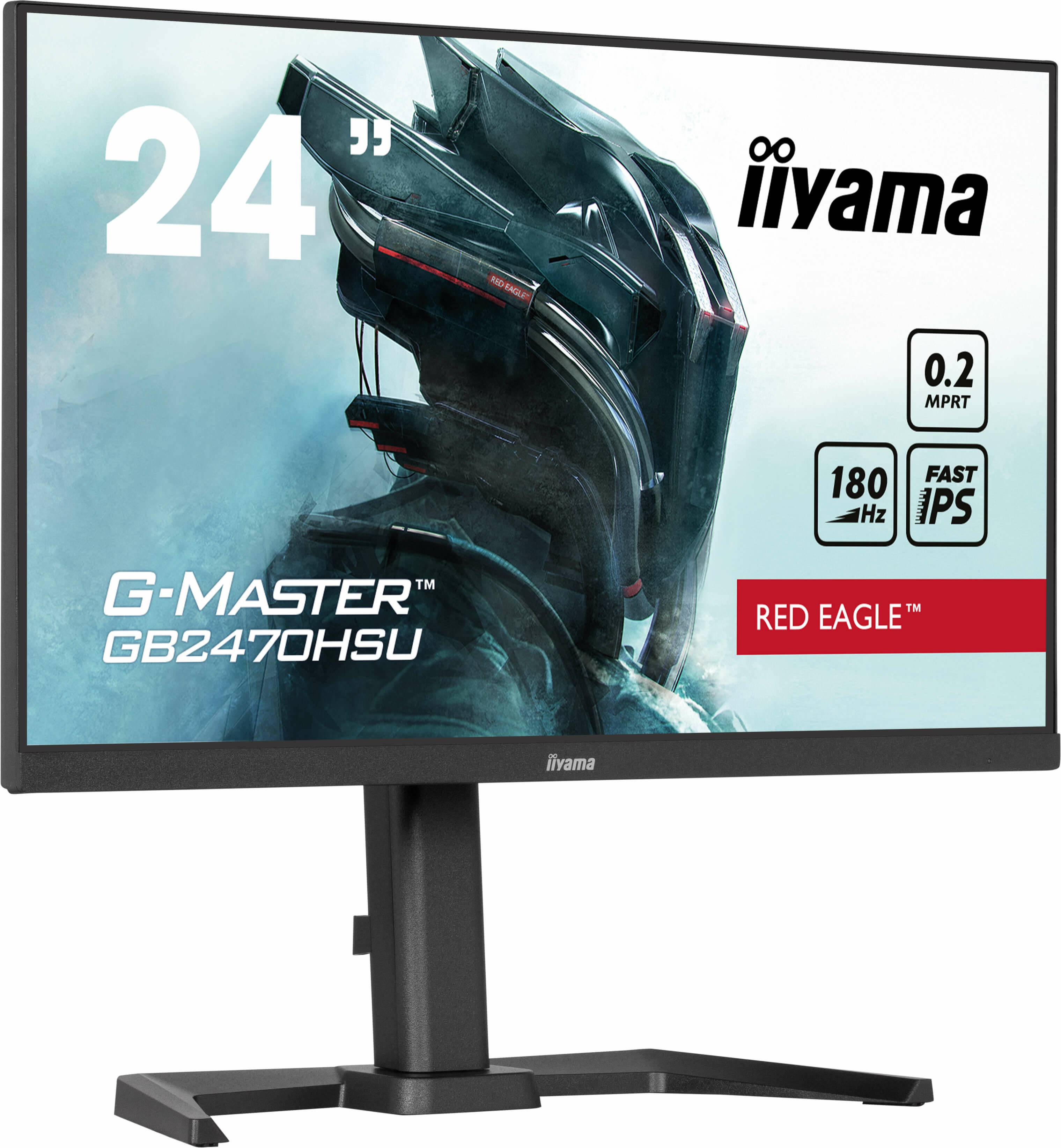 iiyama G-MASTER GB2470HSU-B6 computer monitor 60,5 cm (23.8") 1920 x 1080 Pixels Full HD LCD Zwart