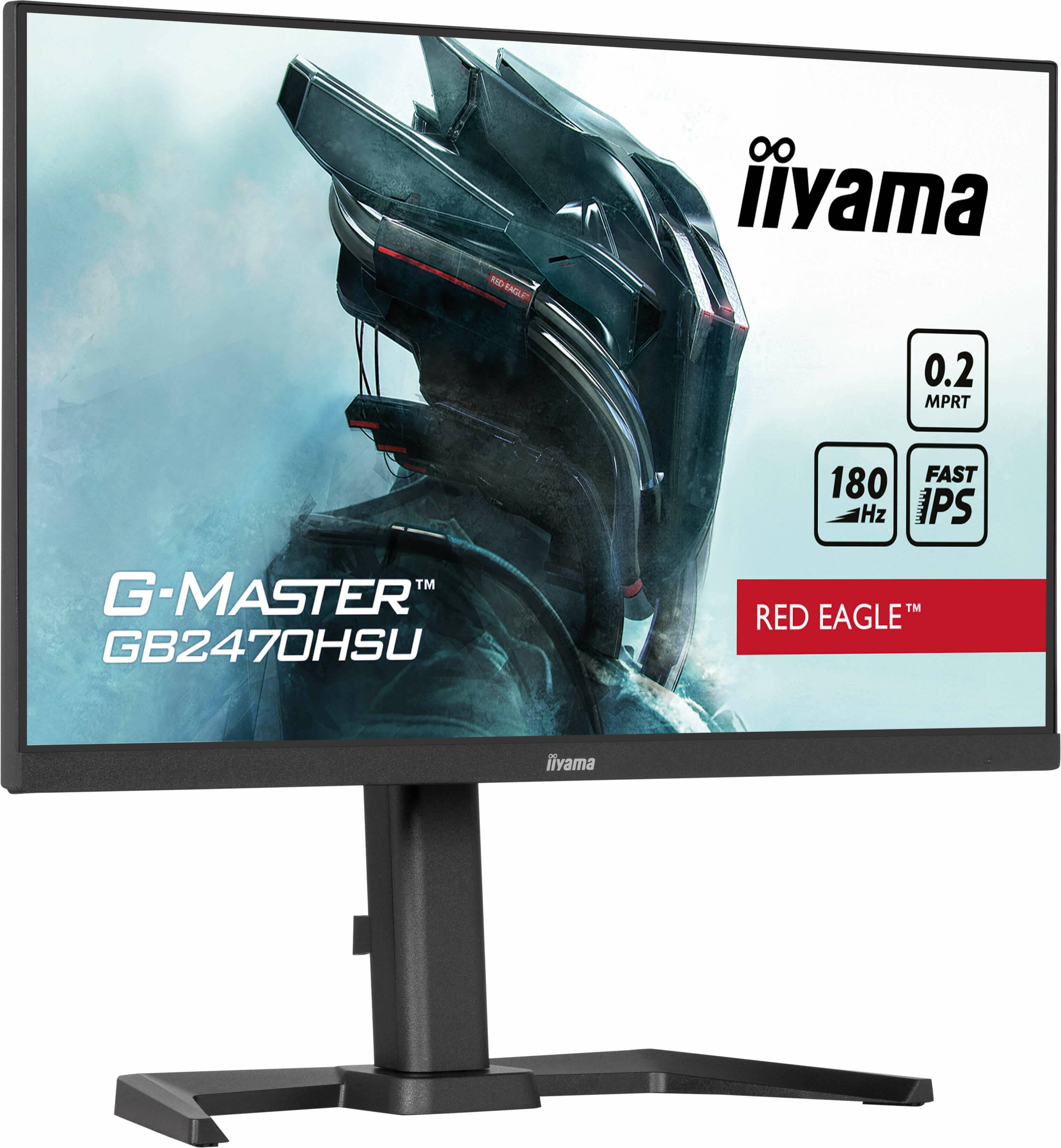 iiyama G-MASTER GB2470HSU-B6 computer monitor 60,5 cm (23.8") 1920 x 1080 Pixels Full HD LCD Zwart