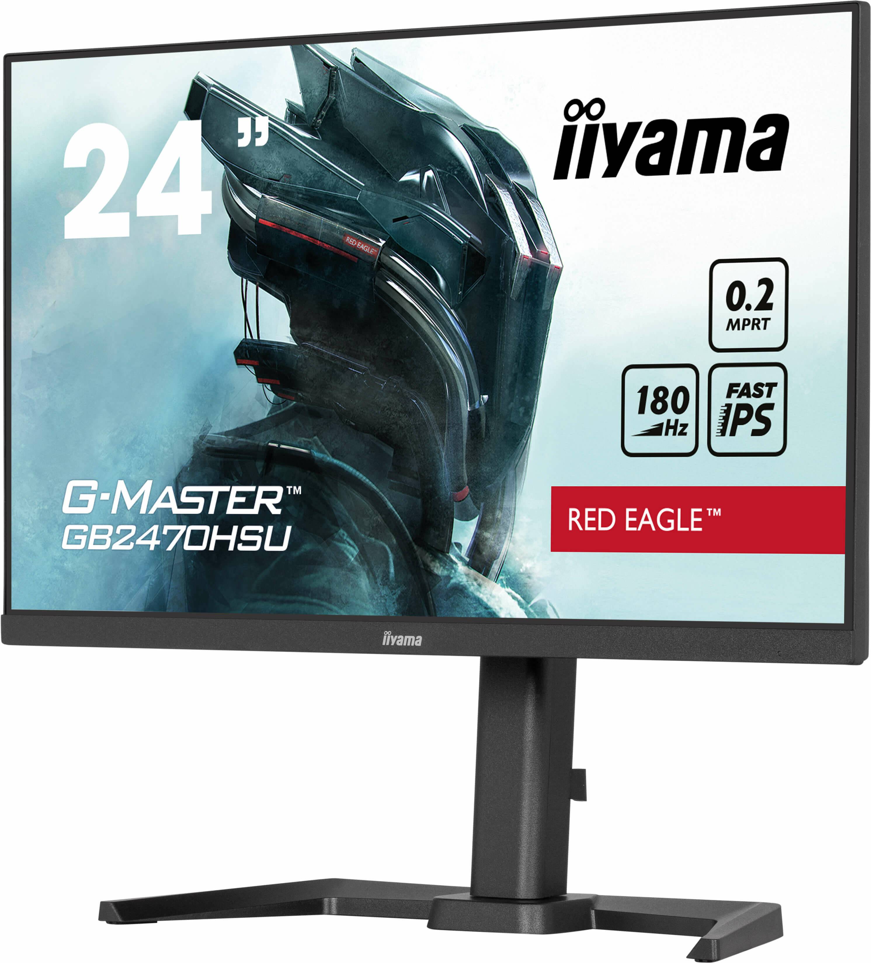 iiyama G-MASTER GB2470HSU-B6 computer monitor 60,5 cm (23.8") 1920 x 1080 Pixels Full HD LCD Zwart