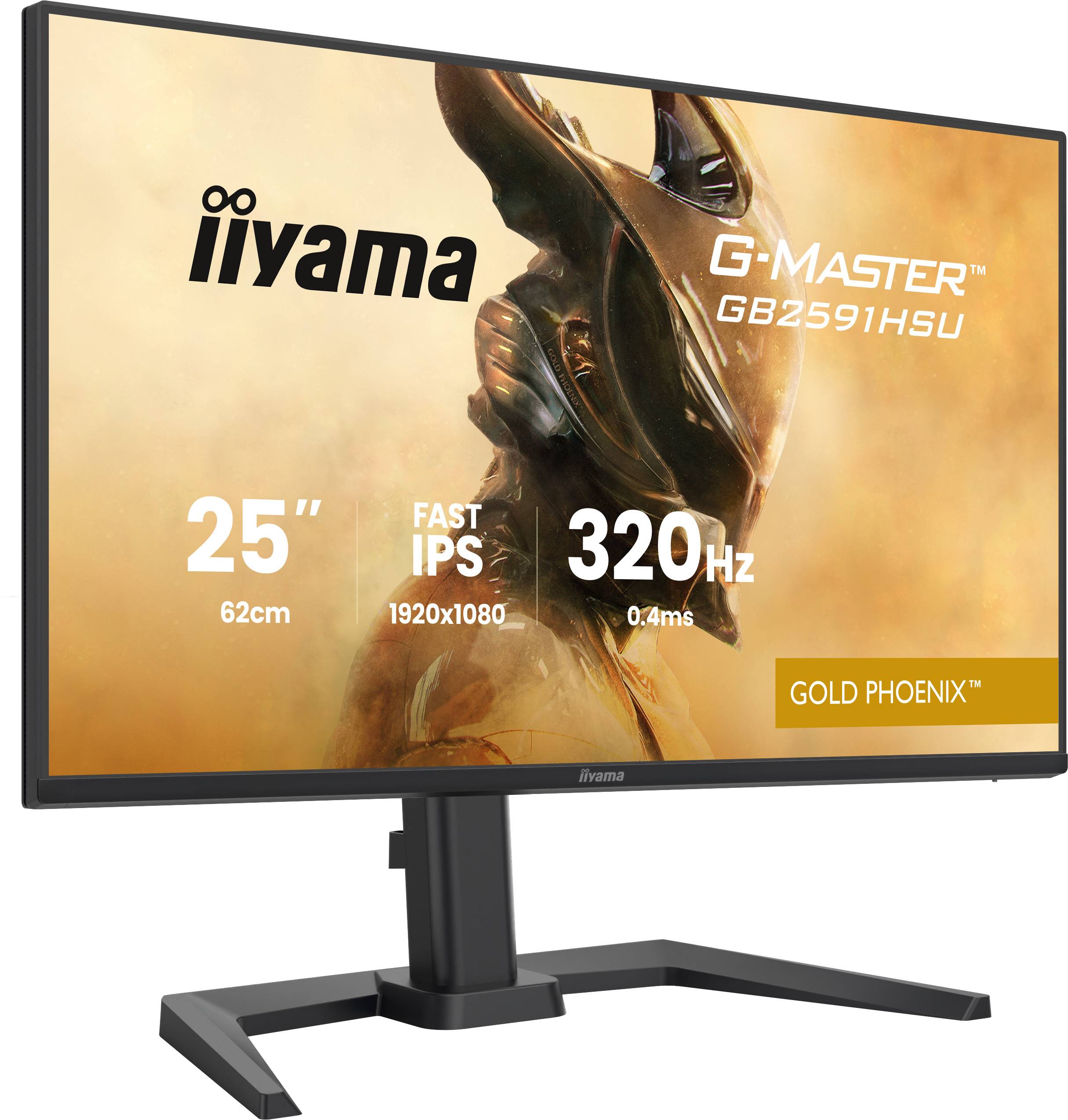 iiyama G-MASTER GB2591HSU-B1 computer monitor 62,2 cm (24.5") 1920 x 1080 Pixels Full HD LED Zwart