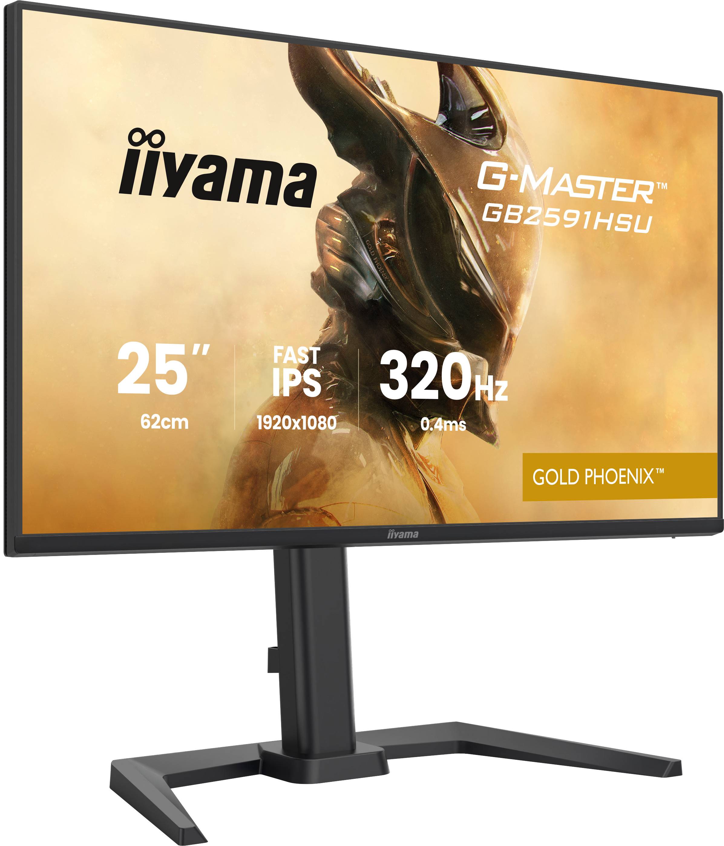 iiyama G-MASTER GB2591HSU-B1 computer monitor 62,2 cm (24.5") 1920 x 1080 Pixels Full HD LED Zwart