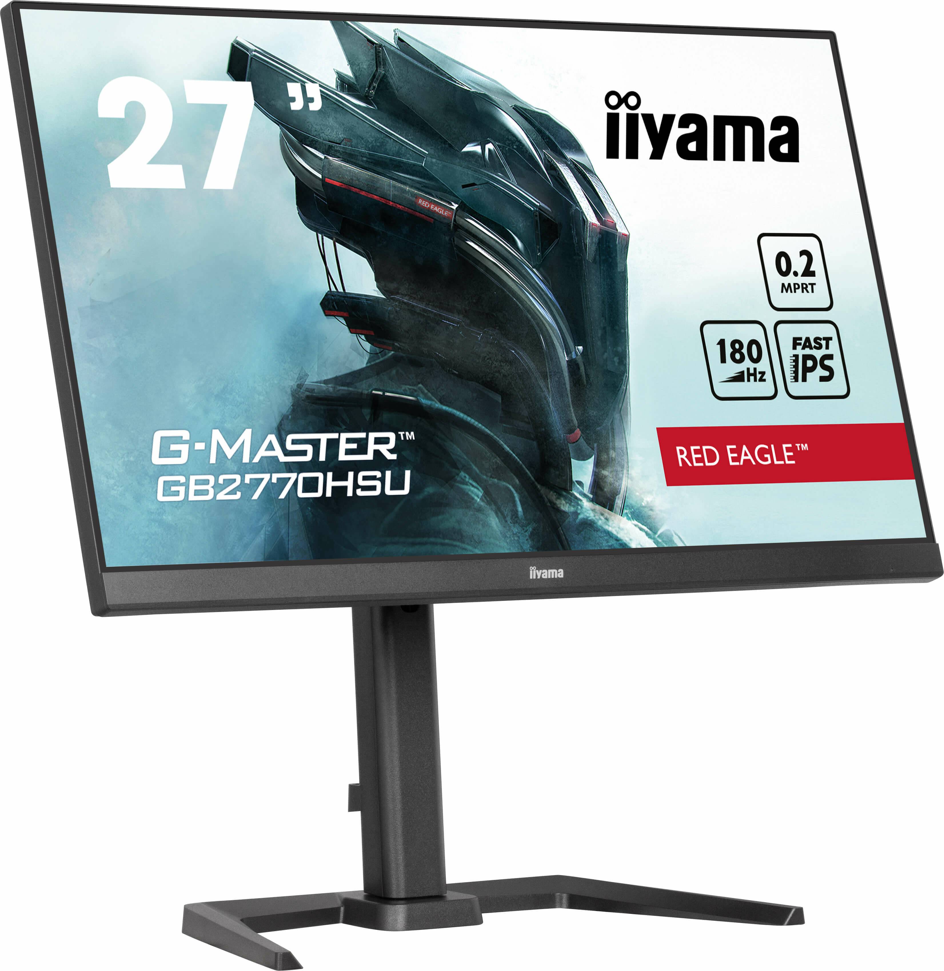iiyama G-MASTER GB2770HSU-B6 computer monitor 68,6 cm (27") 1920 x 1080 Pixels Full HD LCD Zwart