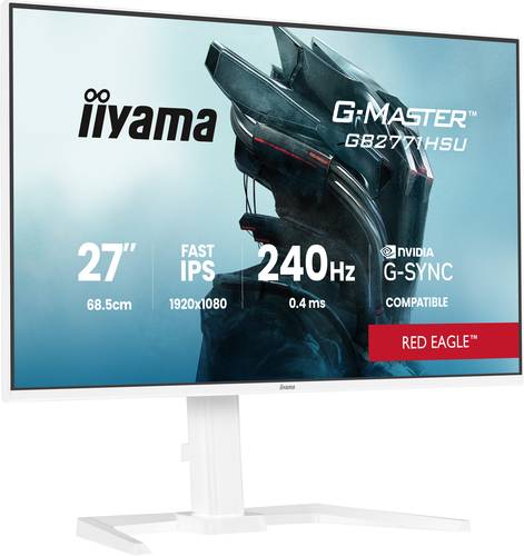 iiyama G-MASTER GB2771HSU-W1 computer monitor 68,6 cm (27") 1920 x 1080 Pixels Full HD LCD Wit