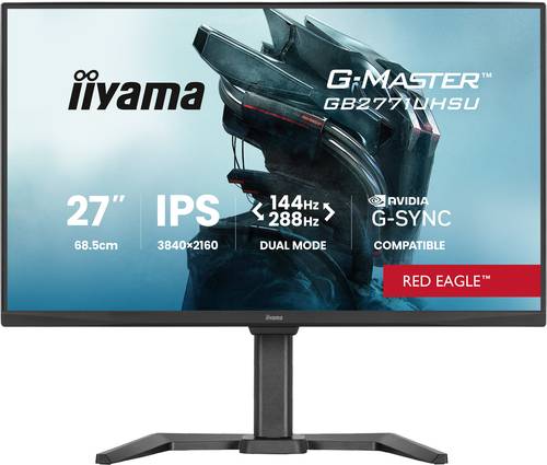 iiyama G-MASTER GB2771UHSU-B1 computer monitor 68,6 cm (27") 3840 x 2160 Pixels 4K Ultra HD LED Zwart