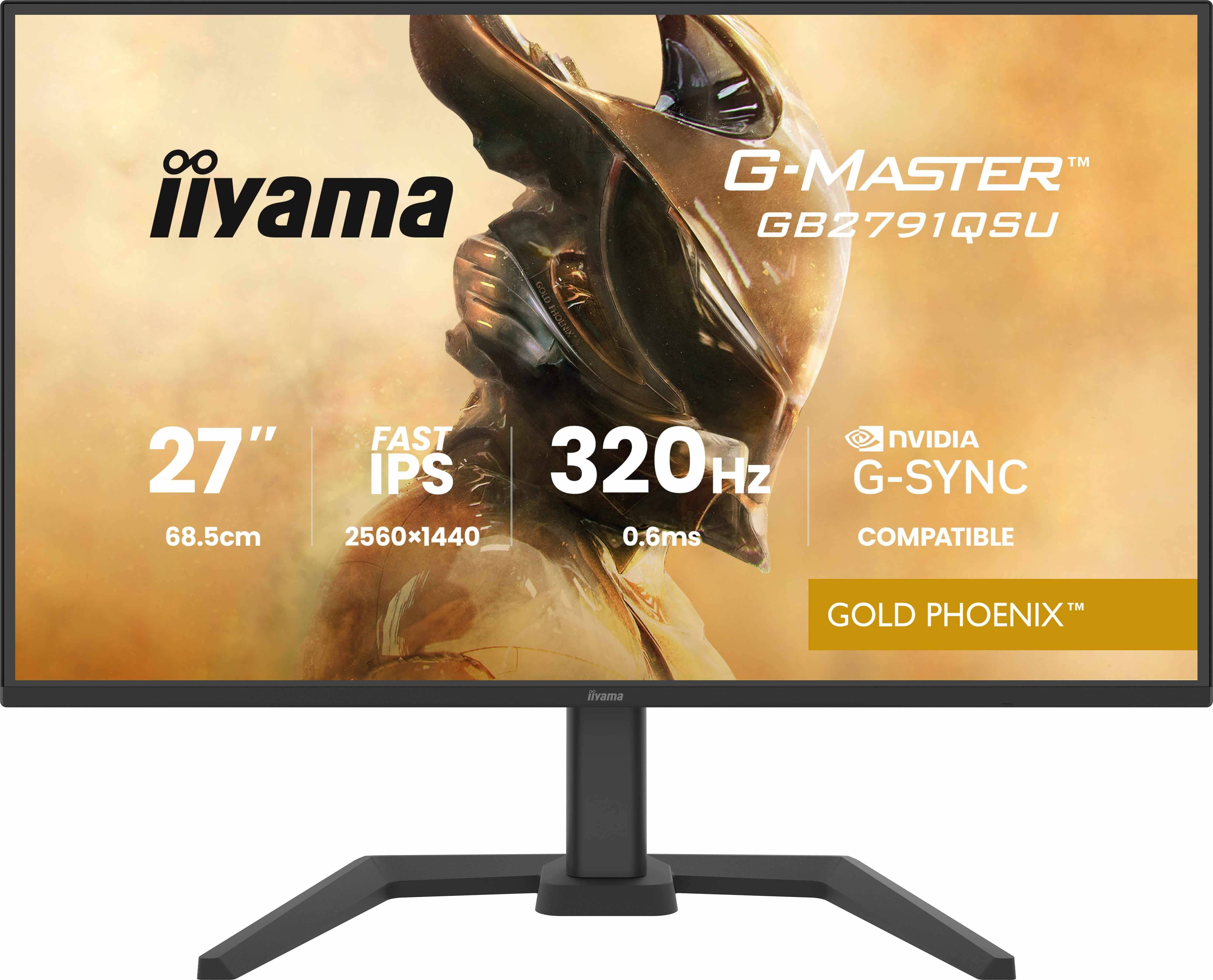 iiyama G-MASTER GB2791QSU-B1 computer monitor 68,6 cm (27") 2560 x 1440 Pixels Wide Quad HD Zwart