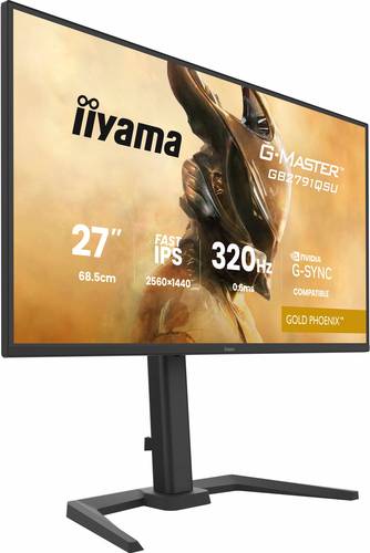 iiyama G-MASTER GB2791QSU-B1 computer monitor 68,6 cm (27") 2560 x 1440 Pixels Wide Quad HD Zwart