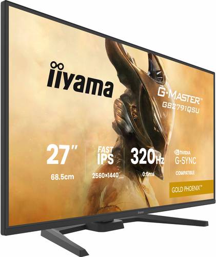 iiyama G-MASTER GB2791QSU-B1 computer monitor 68,6 cm (27") 2560 x 1440 Pixels Wide Quad HD Zwart