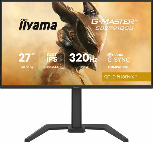 iiyama G-MASTER GB2791QSU-B1 computer monitor 68,6 cm (27") 2560 x 1440 Pixels Wide Quad HD Zwart