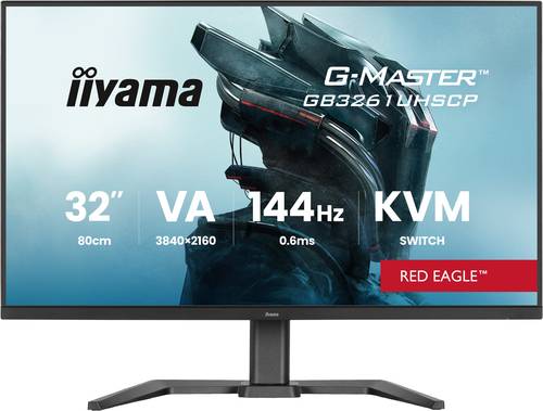 iiyama G-MASTER GB3261UHSCP-B1 computer monitor 80 cm (31.5") 3840 x 2160 Pixels 4K Ultra HD LED Zwart