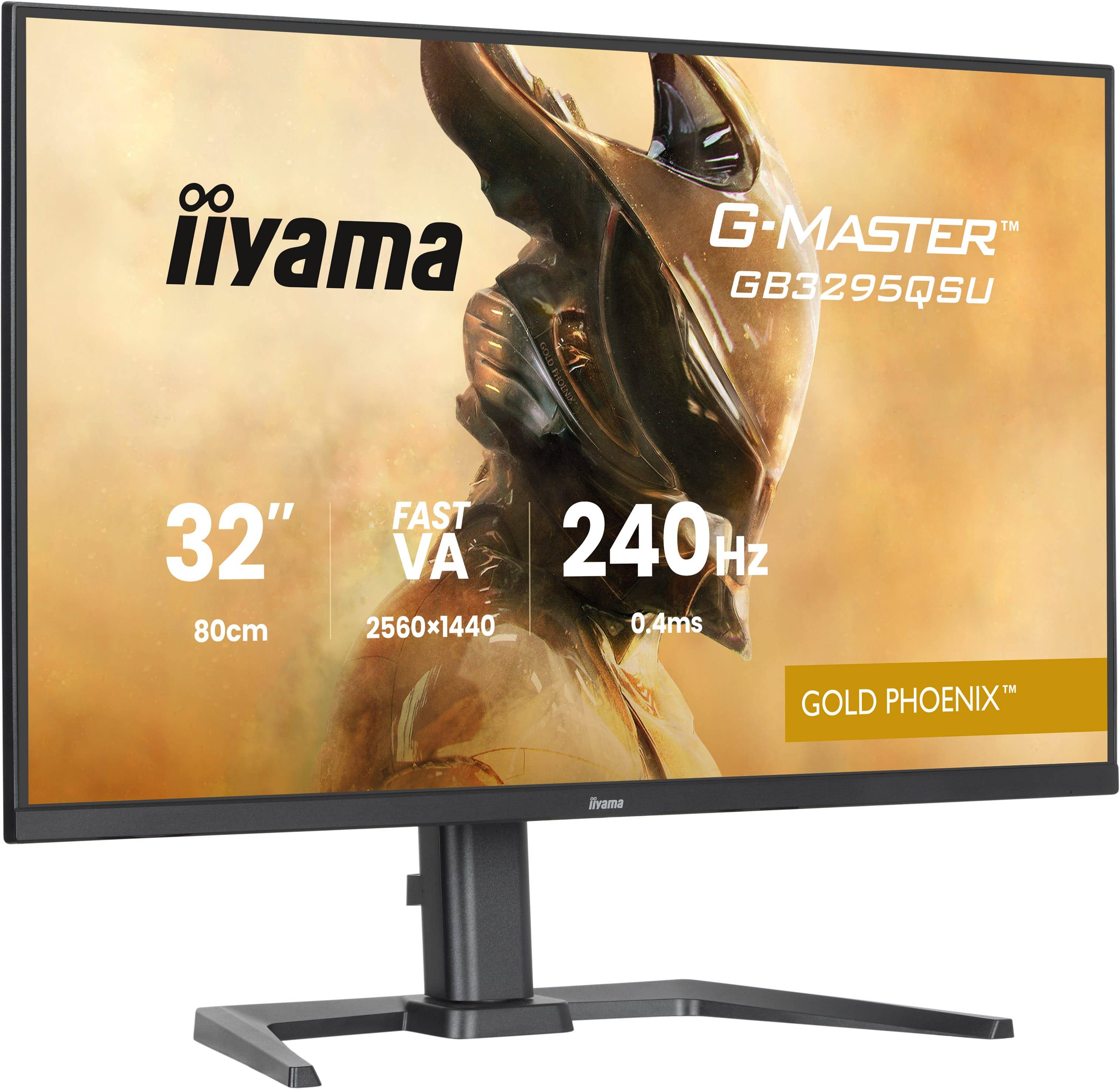 iiyama G-MASTER GB3295QSU-B1 computer monitor 80 cm (31.5") 2560 x 1440 Pixels Quad HD LED Zwart