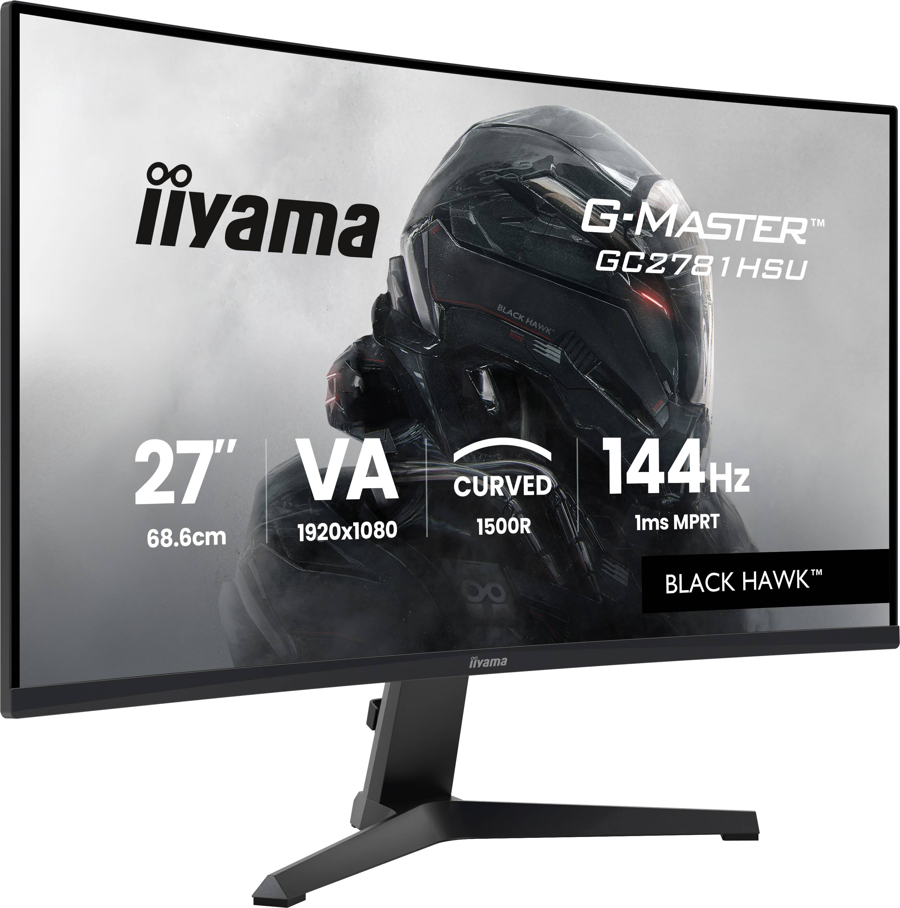 iiyama G-MASTER GC2781HSU-B1 27" 144H computer monitor 68,6 cm (27") 1920 x 1080 Pixels Zwart