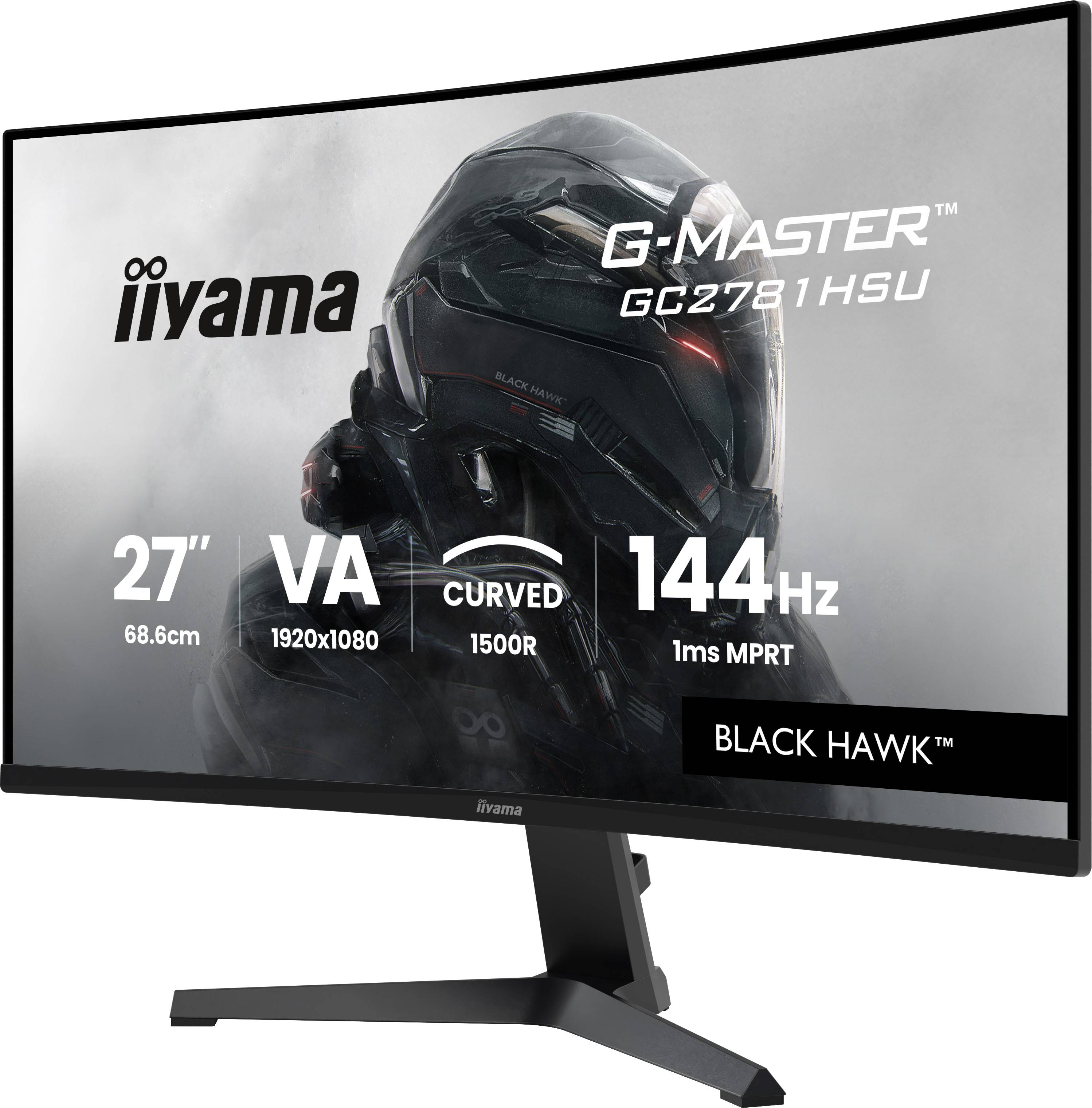 iiyama G-MASTER GC2781HSU-B1 27" 144H computer monitor 68,6 cm (27") 1920 x 1080 Pixels Zwart