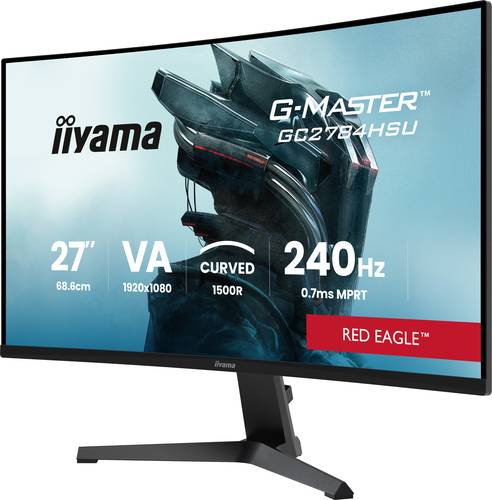 iiyama G-MASTER GC2784HSU-B1 27" 240H computer monitor 68,6 cm (27") 1920 x 1080 Pixels Zwart
