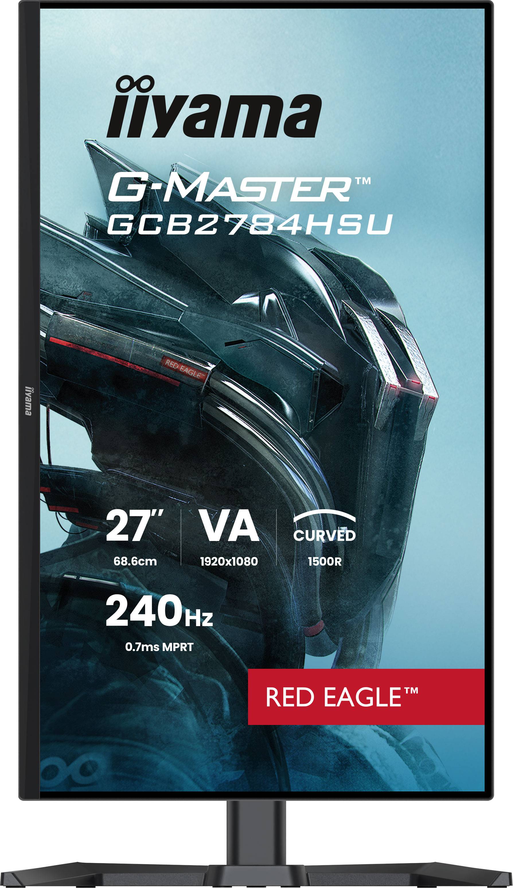 iiyama G-MASTER GCB2784HSU-B1 27" 240Hz computer monitor 68,6 cm (27") 1920 x 1080 Pixels Zwart