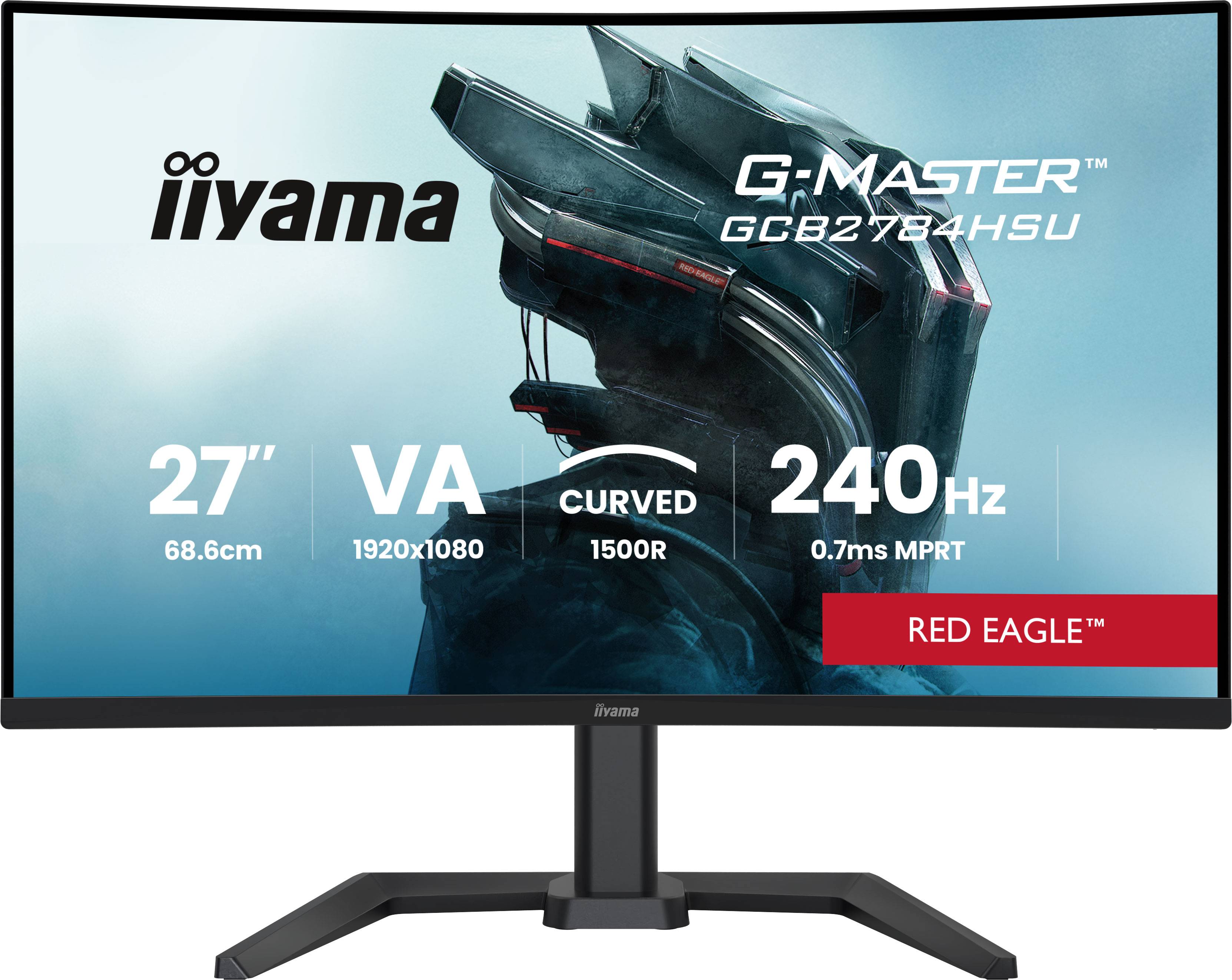 iiyama G-MASTER GCB2784HSU-B1 27" 240Hz computer monitor 68,6 cm (27") 1920 x 1080 Pixels Zwart