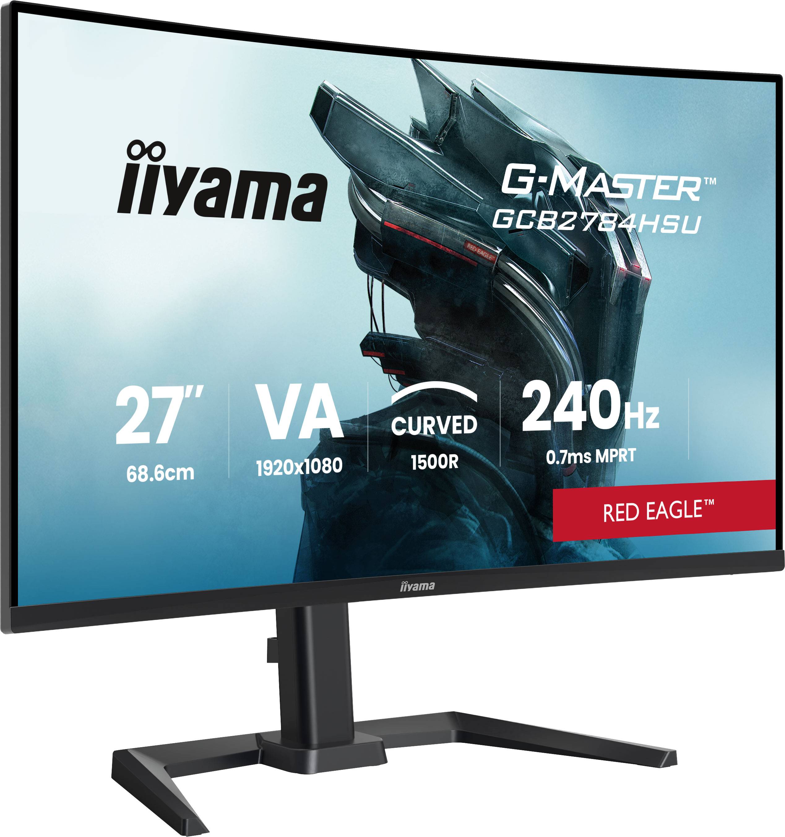 iiyama G-MASTER GCB2784HSU-B1 27" 240Hz computer monitor 68,6 cm (27") 1920 x 1080 Pixels Zwart