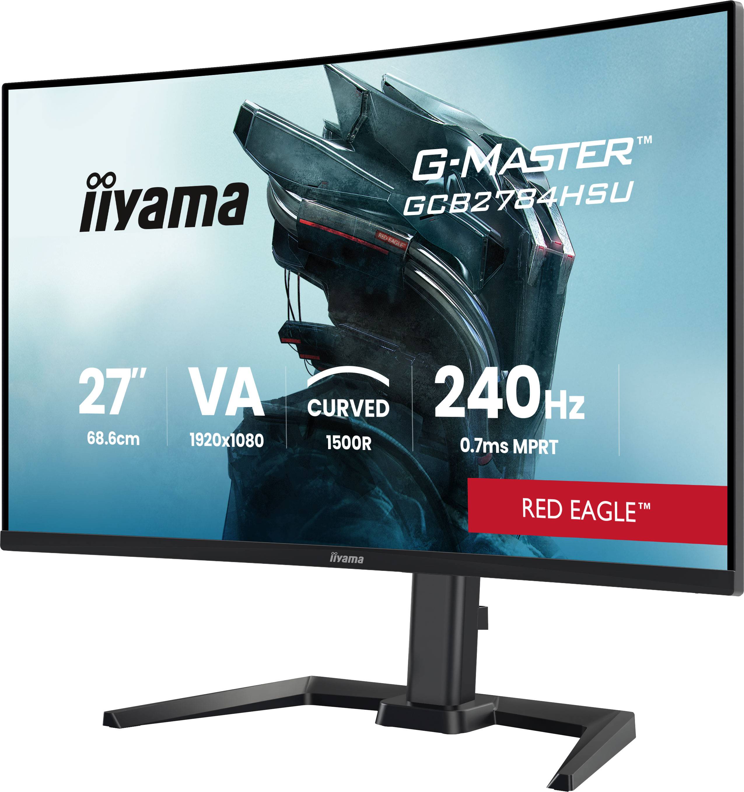 iiyama G-MASTER GCB2784HSU-B1 27" 240Hz computer monitor 68,6 cm (27") 1920 x 1080 Pixels Zwart