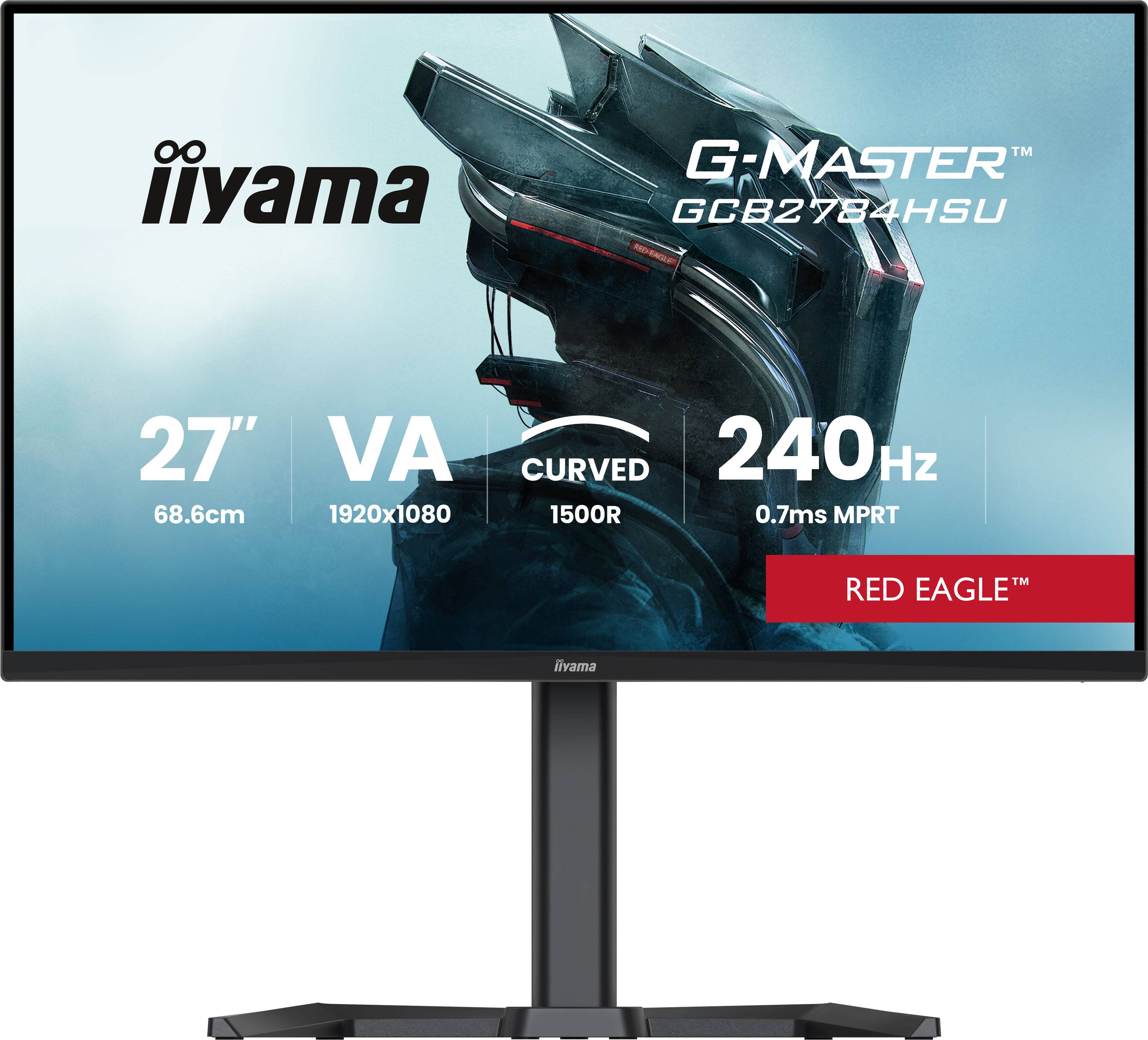 iiyama G-MASTER GCB2784HSU-B1 27" 240Hz computer monitor 68,6 cm (27") 1920 x 1080 Pixels Zwart