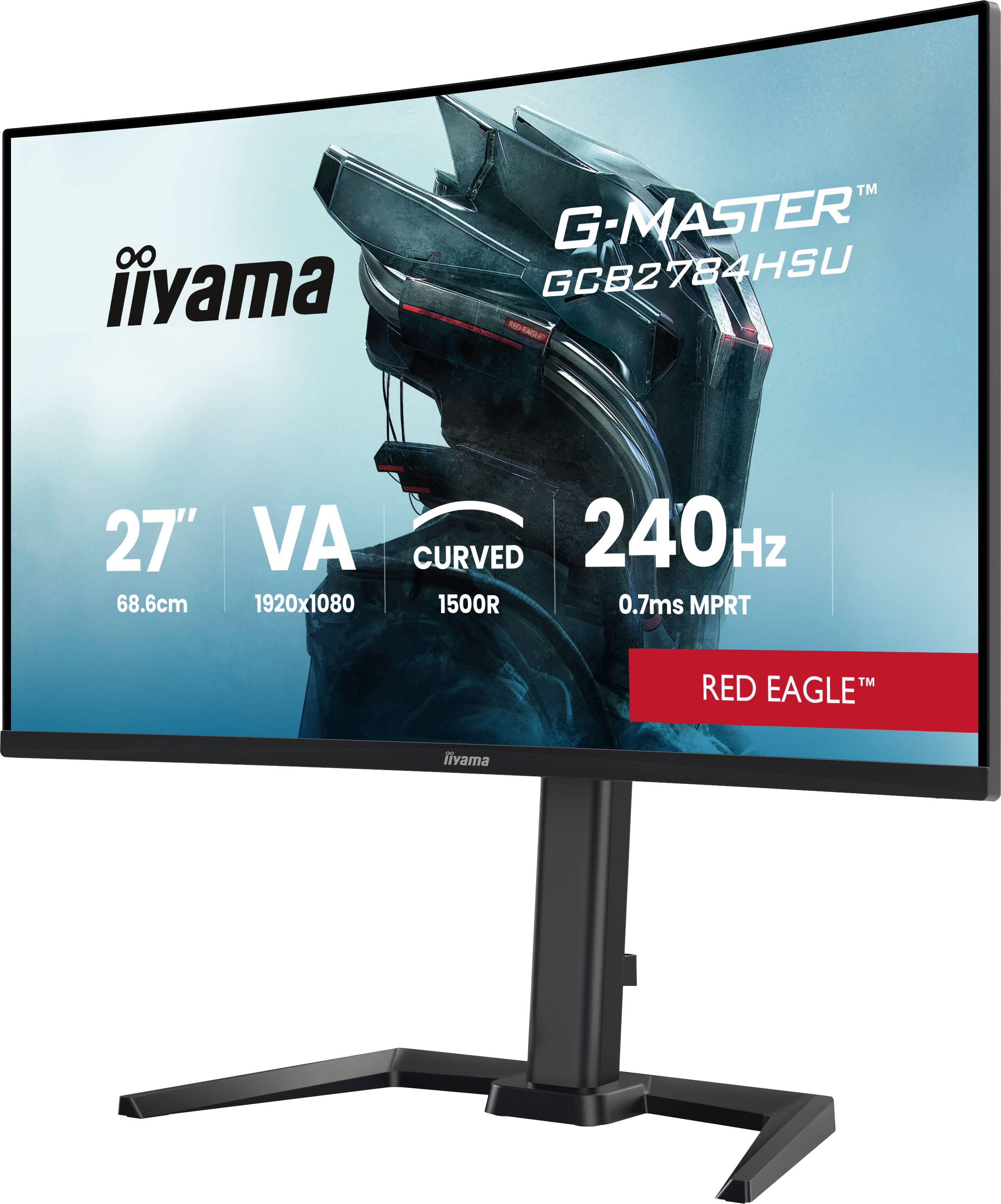 iiyama G-MASTER GCB2784HSU-B1 27" 240Hz computer monitor 68,6 cm (27") 1920 x 1080 Pixels Zwart