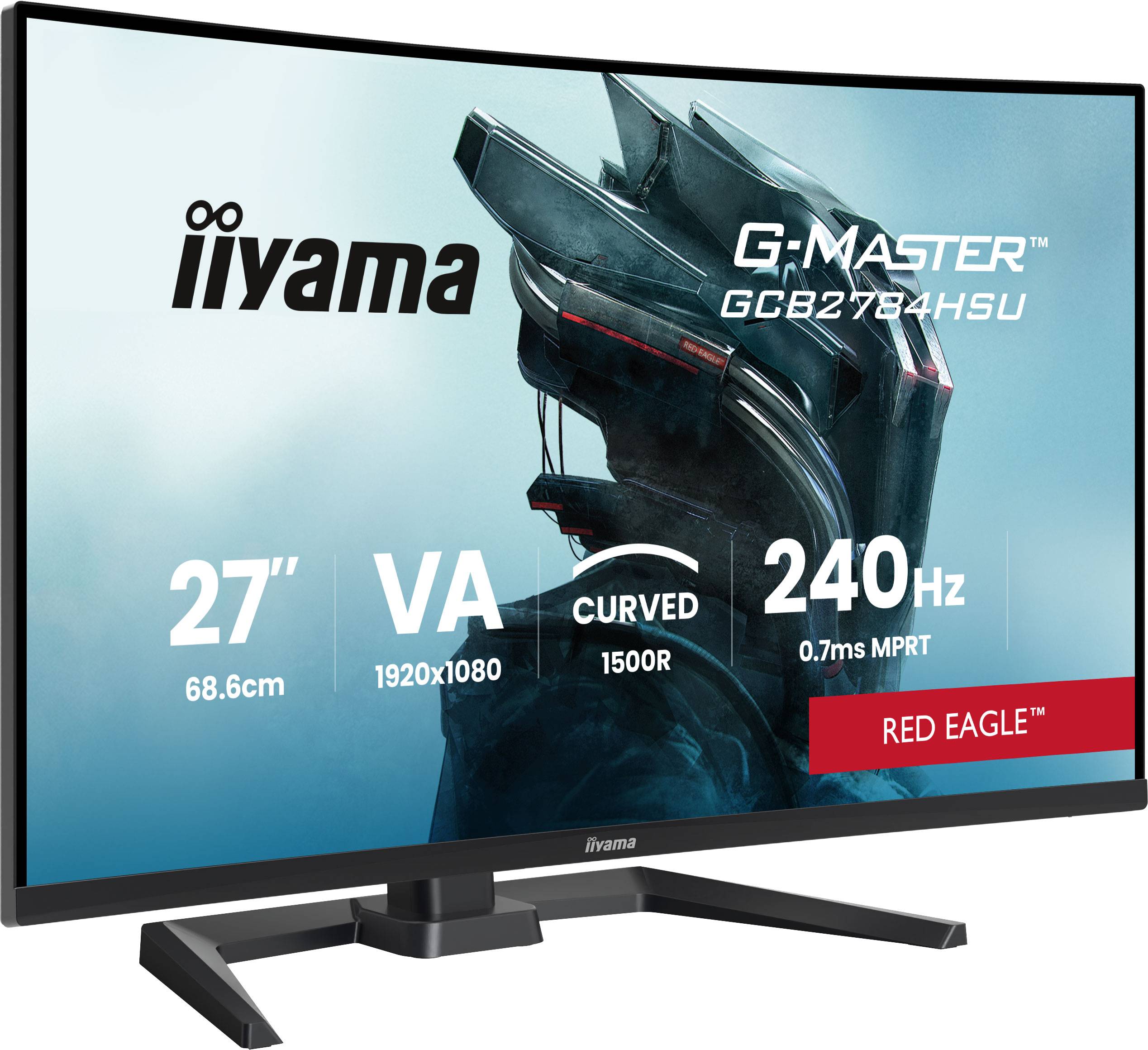 iiyama G-MASTER GCB2784HSU-B1 27" 240Hz computer monitor 68,6 cm (27") 1920 x 1080 Pixels Zwart