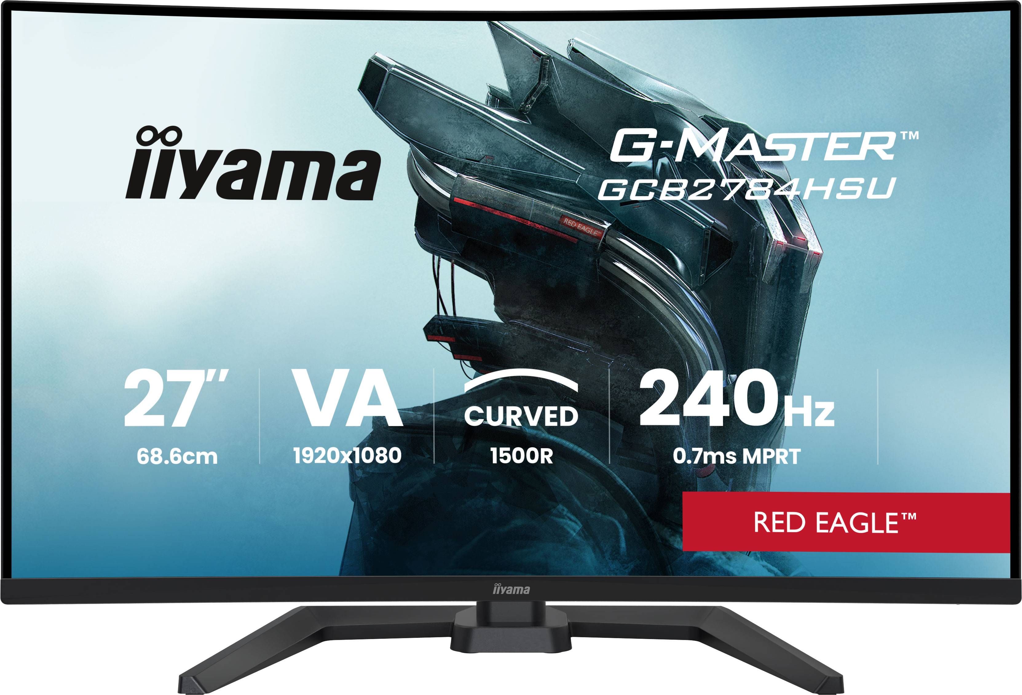 iiyama G-MASTER GCB2784HSU-B1 27" 240Hz computer monitor 68,6 cm (27") 1920 x 1080 Pixels Zwart