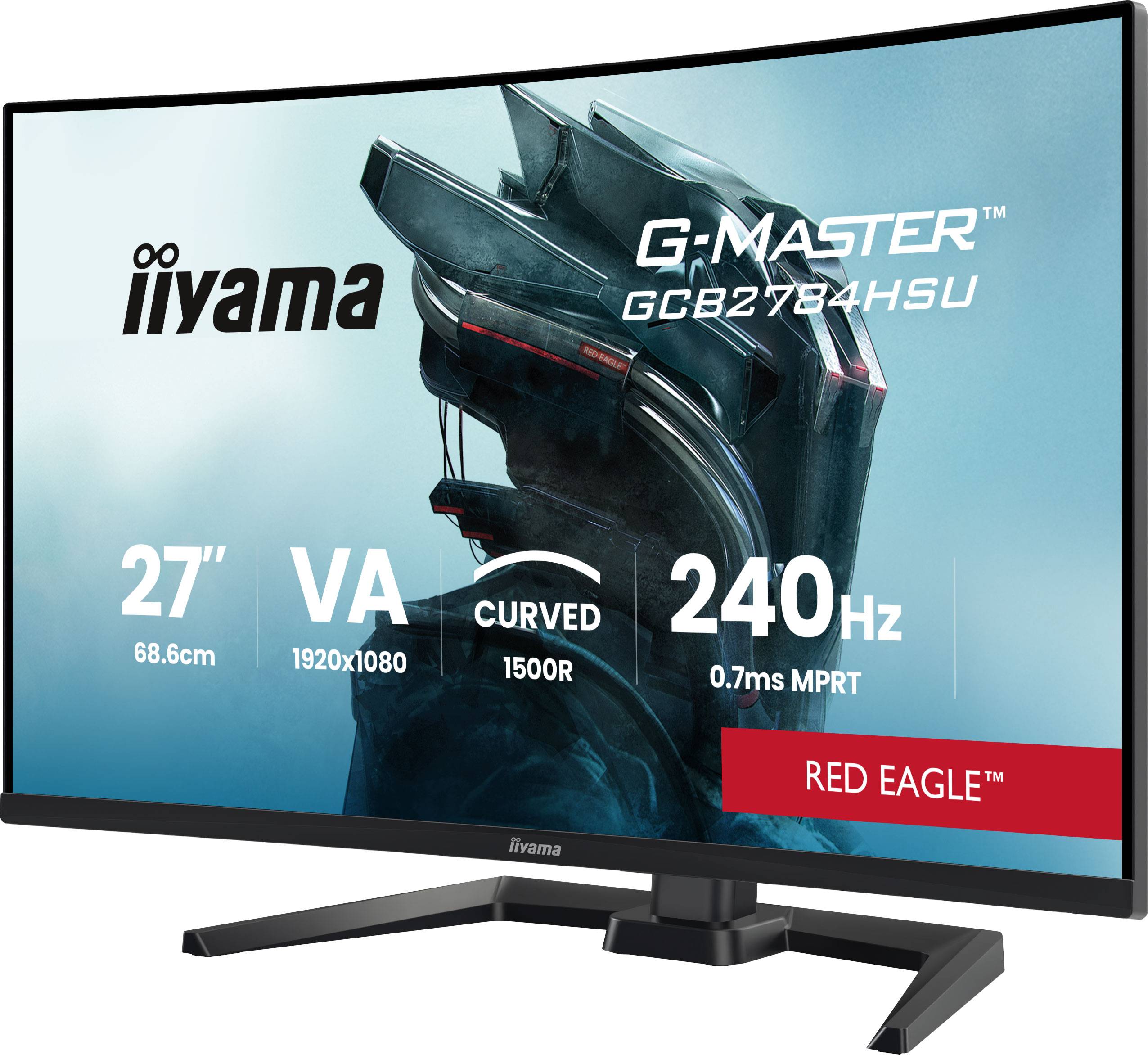 iiyama G-MASTER GCB2784HSU-B1 27" 240Hz computer monitor 68,6 cm (27") 1920 x 1080 Pixels Zwart