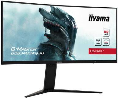 iiyama G-MASTER GCB3480WQSU-B1 computer monitor 86,4 cm (34") 3440 x 1440 Pixels UltraWide Quad HD LCD Zwart
