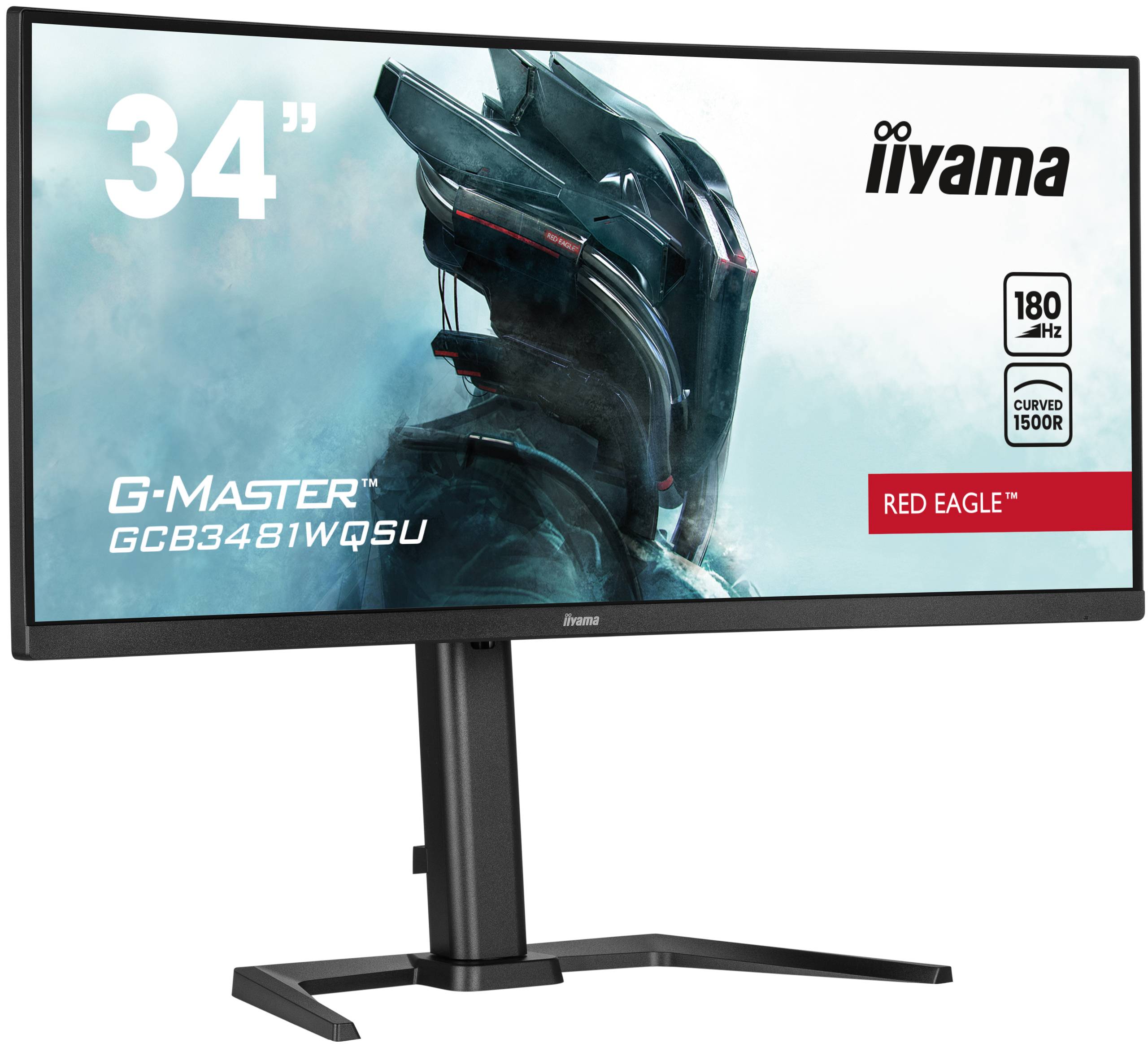 iiyama G-MASTER GCB3481WQSU-B1 computer monitor 86,4 cm (34") 3440 x 1440 Pixels UltraWide Quad HD LCD Zwart