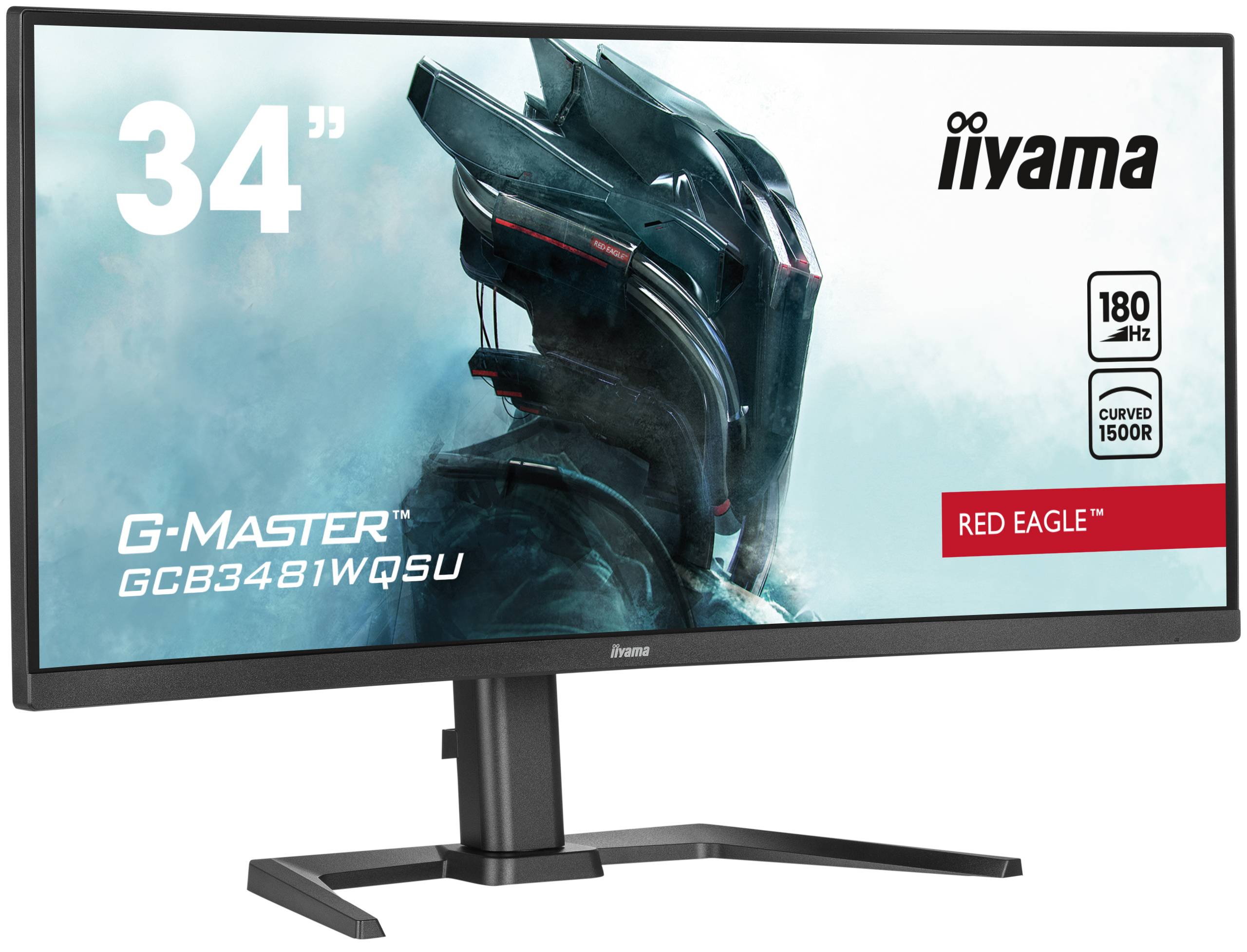 iiyama G-MASTER GCB3481WQSU-B1 computer monitor 86,4 cm (34") 3440 x 1440 Pixels UltraWide Quad HD LCD Zwart