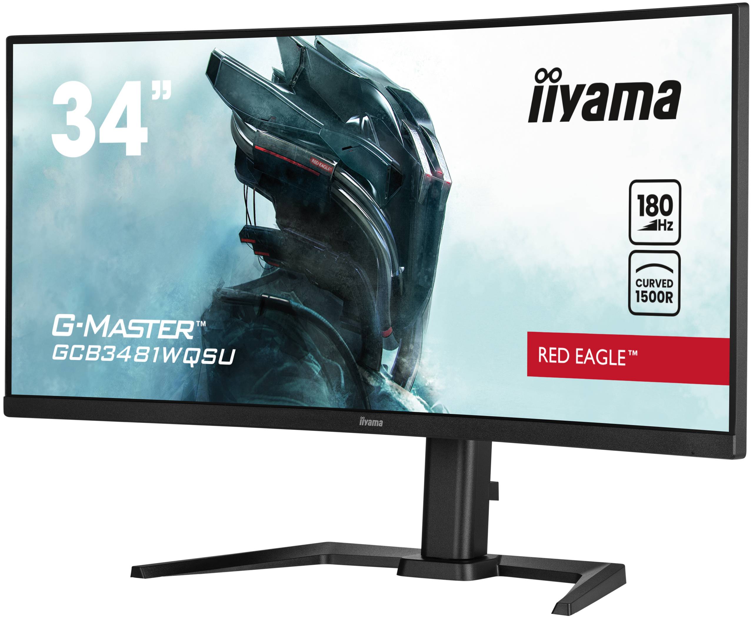 iiyama G-MASTER GCB3481WQSU-B1 computer monitor 86,4 cm (34") 3440 x 1440 Pixels UltraWide Quad HD LCD Zwart