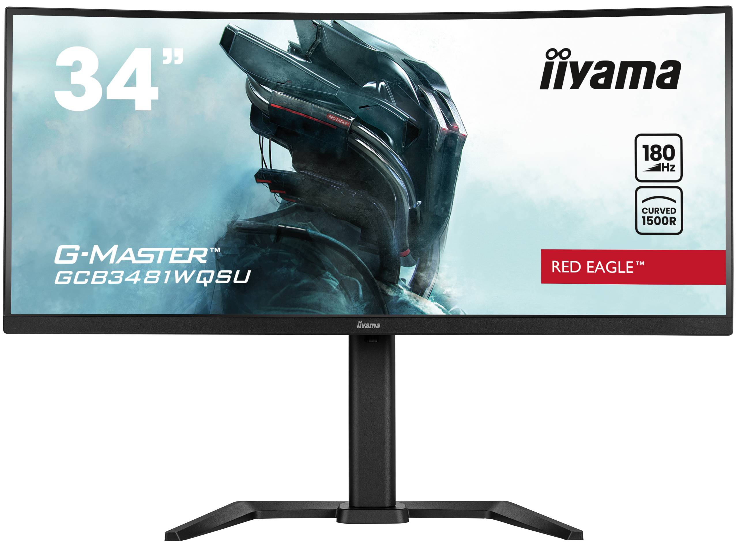 iiyama G-MASTER GCB3481WQSU-B1 computer monitor 86,4 cm (34") 3440 x 1440 Pixels UltraWide Quad HD LCD Zwart