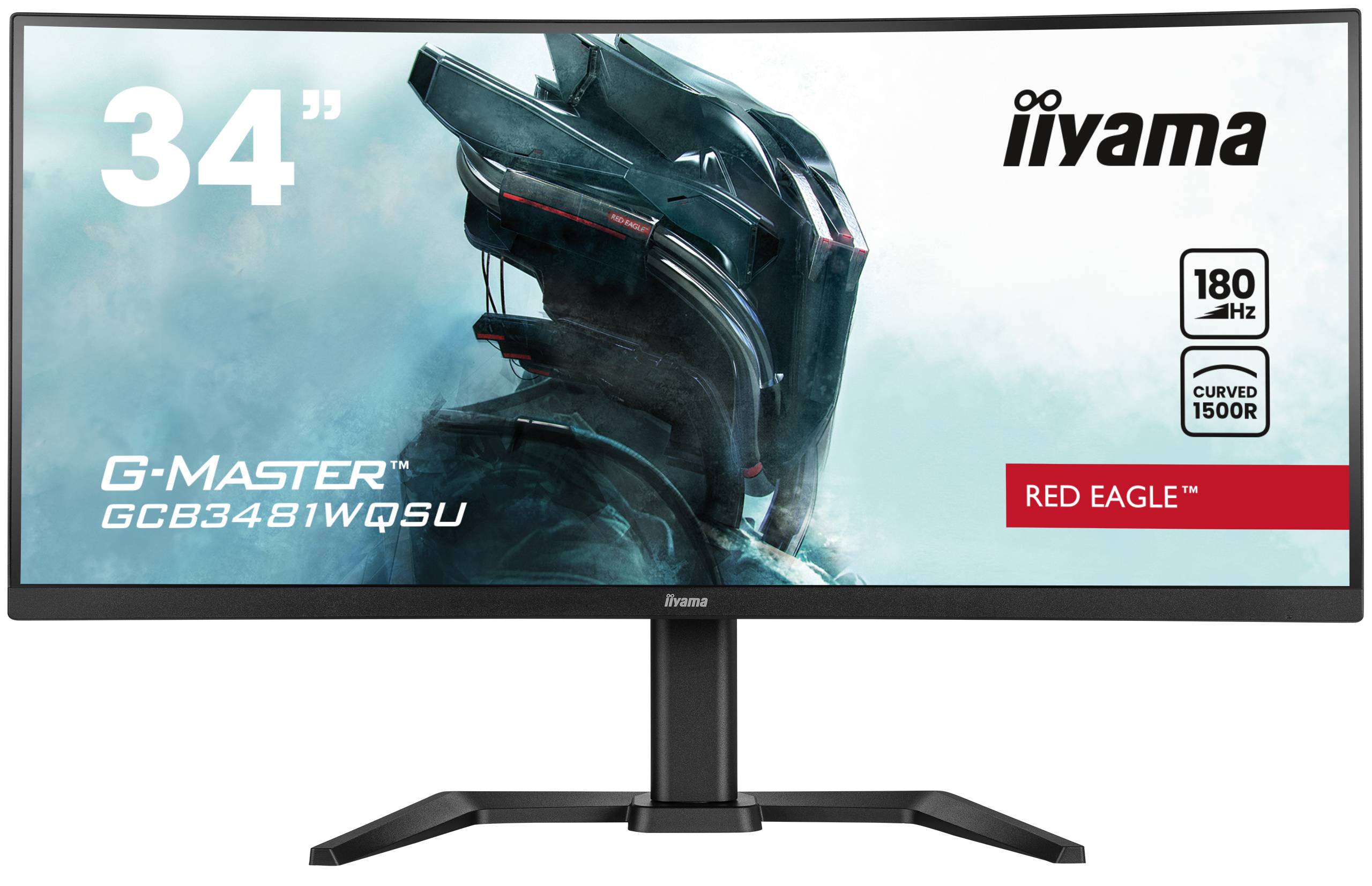 iiyama G-MASTER GCB3481WQSU-B1 computer monitor 86,4 cm (34") 3440 x 1440 Pixels UltraWide Quad HD LCD Zwart