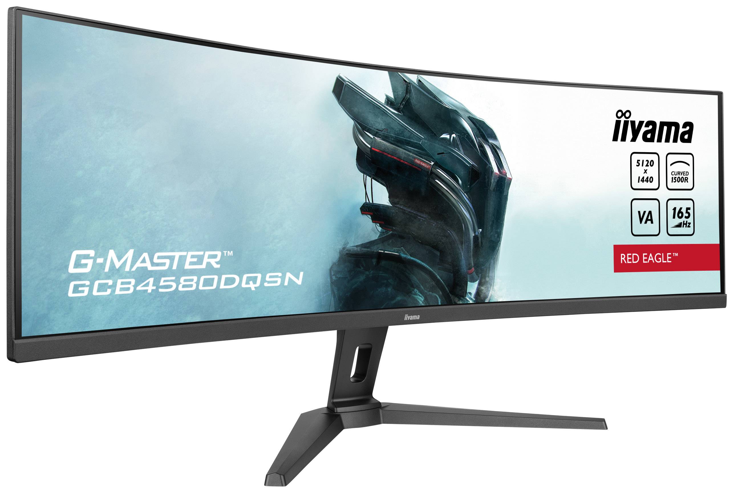 iiyama G-MASTER RED EAGLE CURVED computer monitor 114,3 cm (45") 5120 x 1440 Pixels Dual QHD LED Zwart