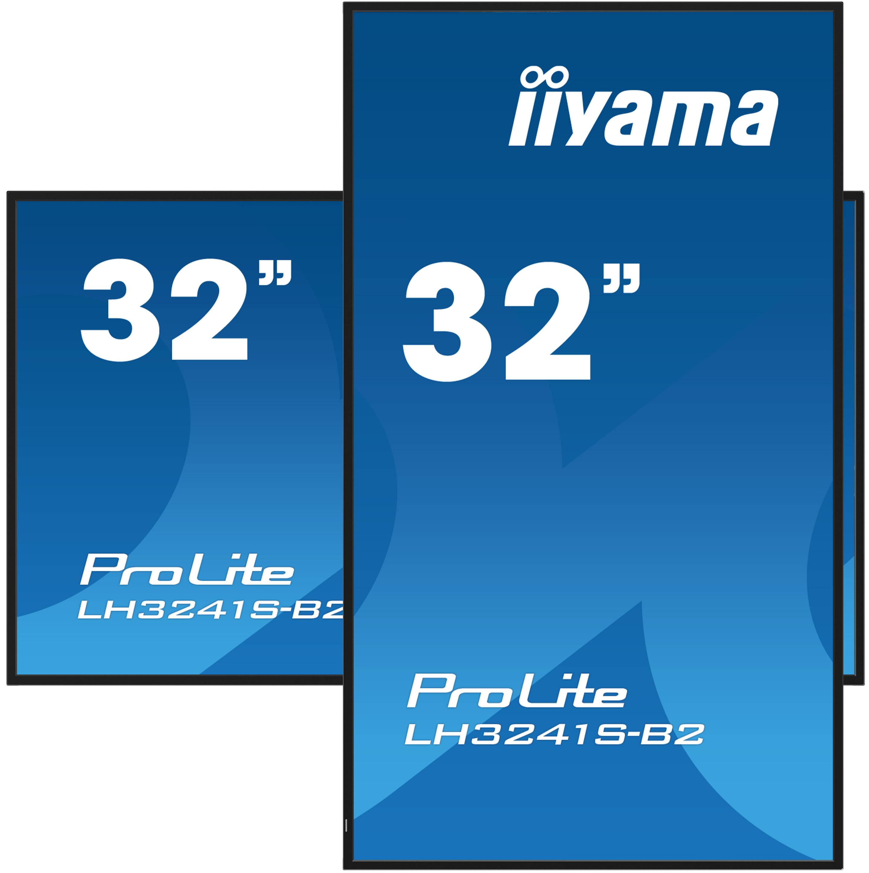 iiyama LH3241S-B2 beeldkrant Kiosk-ontwerp 80 cm (31.5") LED 350 cd/m² Full HD Zwart 24/7