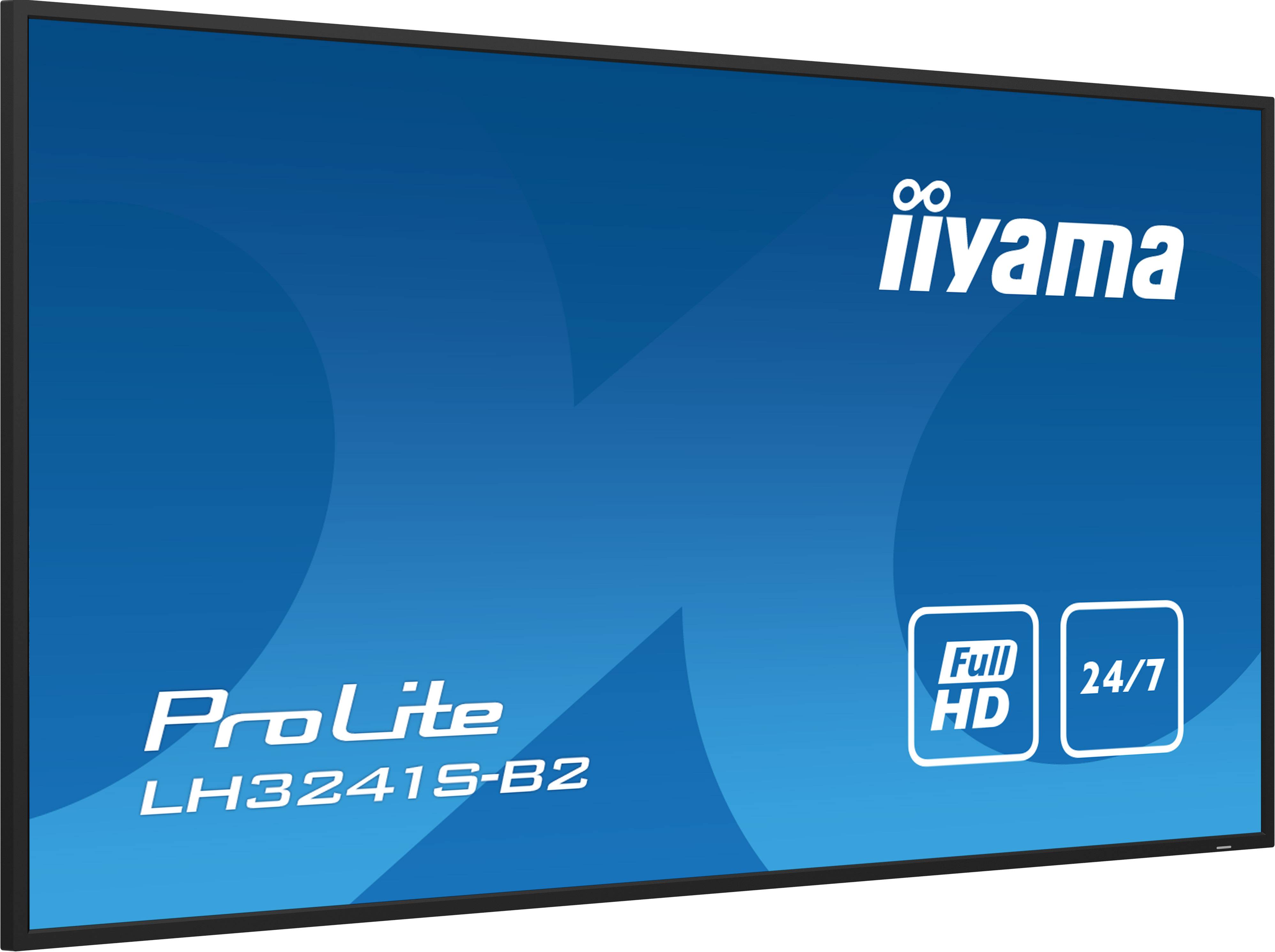 iiyama LH3241S-B2 beeldkrant Kiosk-ontwerp 80 cm (31.5") LED 350 cd/m² Full HD Zwart 24/7