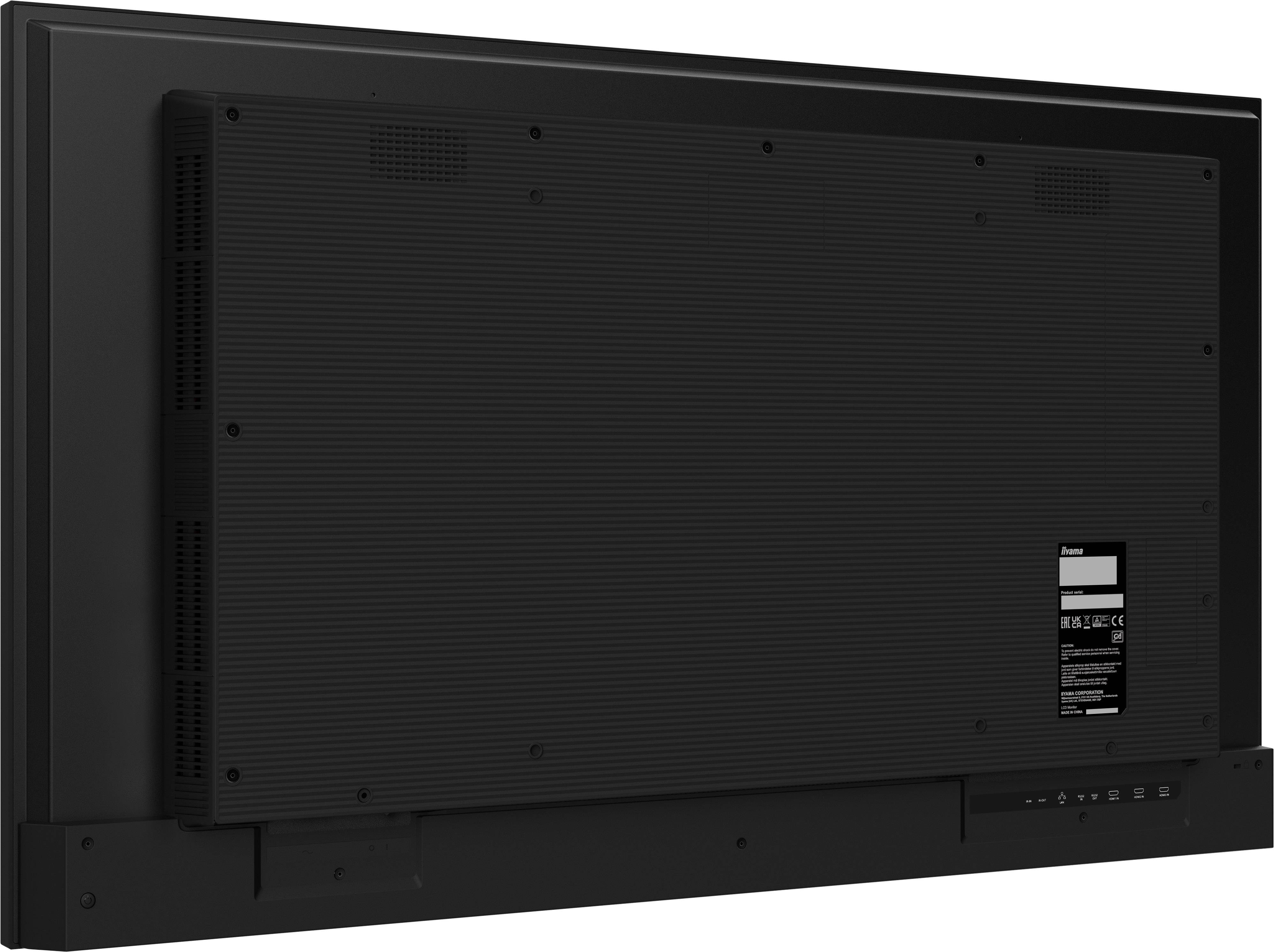 iiyama LH5041UHS-B2AG beeldkrant Digitale signage flatscreen 127 cm (50") LCD 500 cd/m² 4K Ultra HD Zwart 24/7