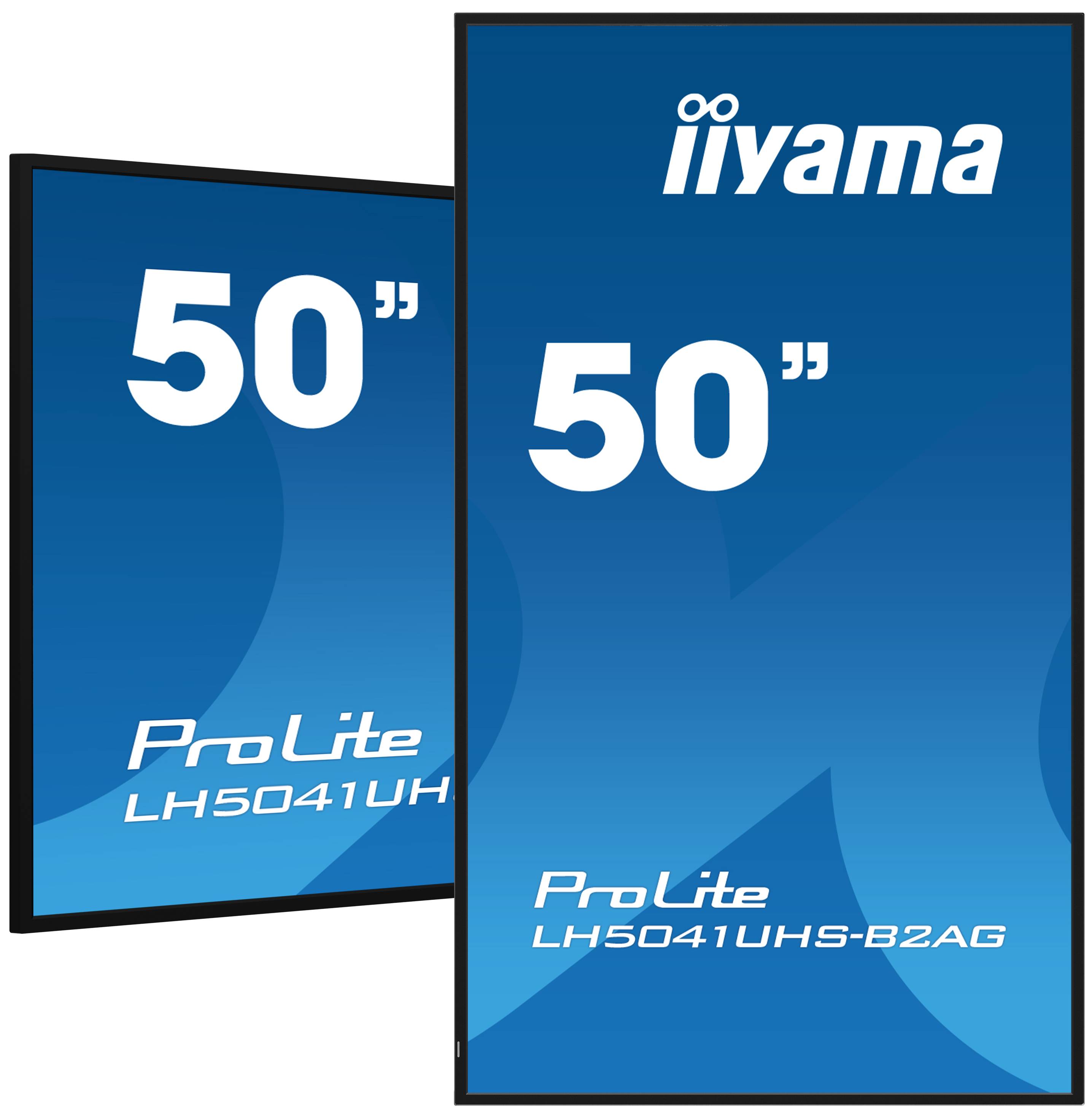 iiyama LH5041UHS-B2AG beeldkrant Digitale signage flatscreen 127 cm (50") LCD 500 cd/m² 4K Ultra HD Zwart 24/7