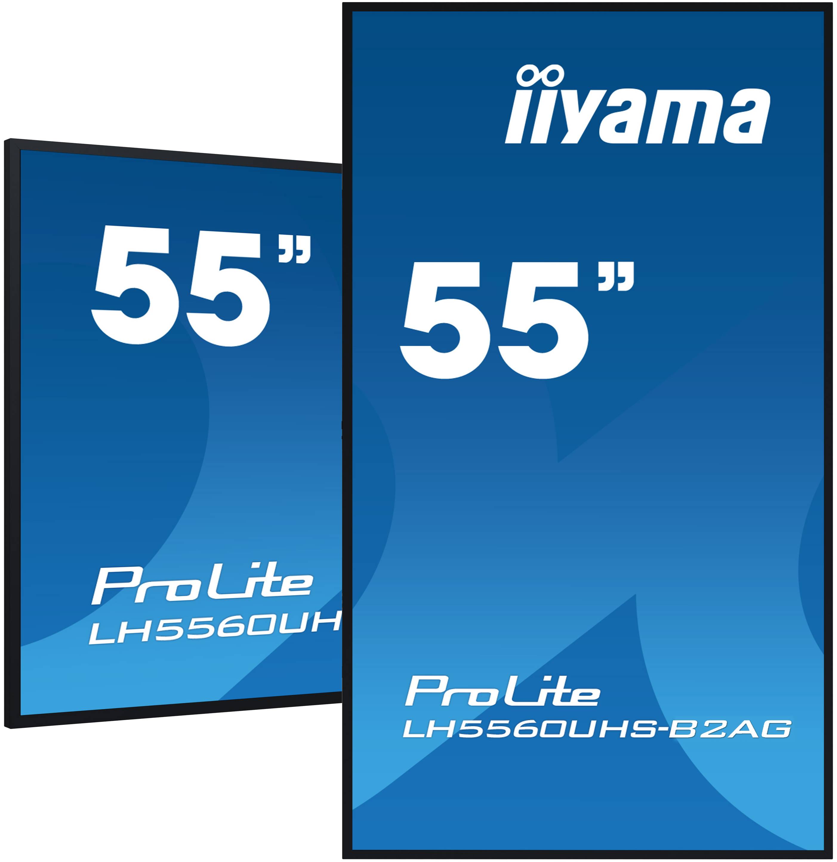 iiyama LH5560UHS-B2AG beeldkrant Digitaal A-kaart 139,7 cm (55") LED Wifi 500 cd/m² 4K Ultra HD Zwart Type processor Android 11 24/7