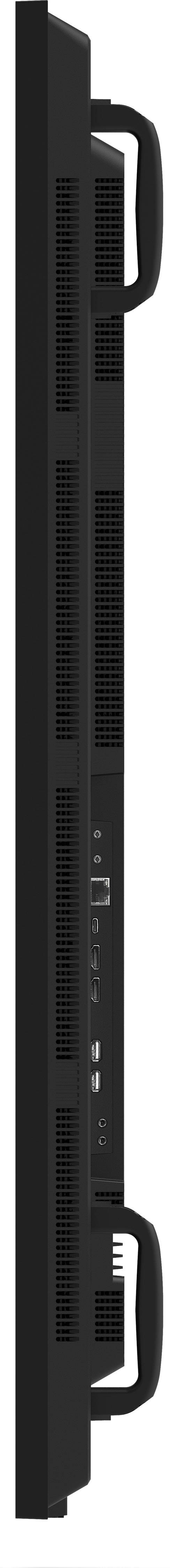 iiyama LH7566UHSB-B1AG beeldkrant Digitale signage flatscreen 190,5 cm (75") LCD Wifi 800 cd/m² 4K Ultra HD Zwart Type processor Android 24/7