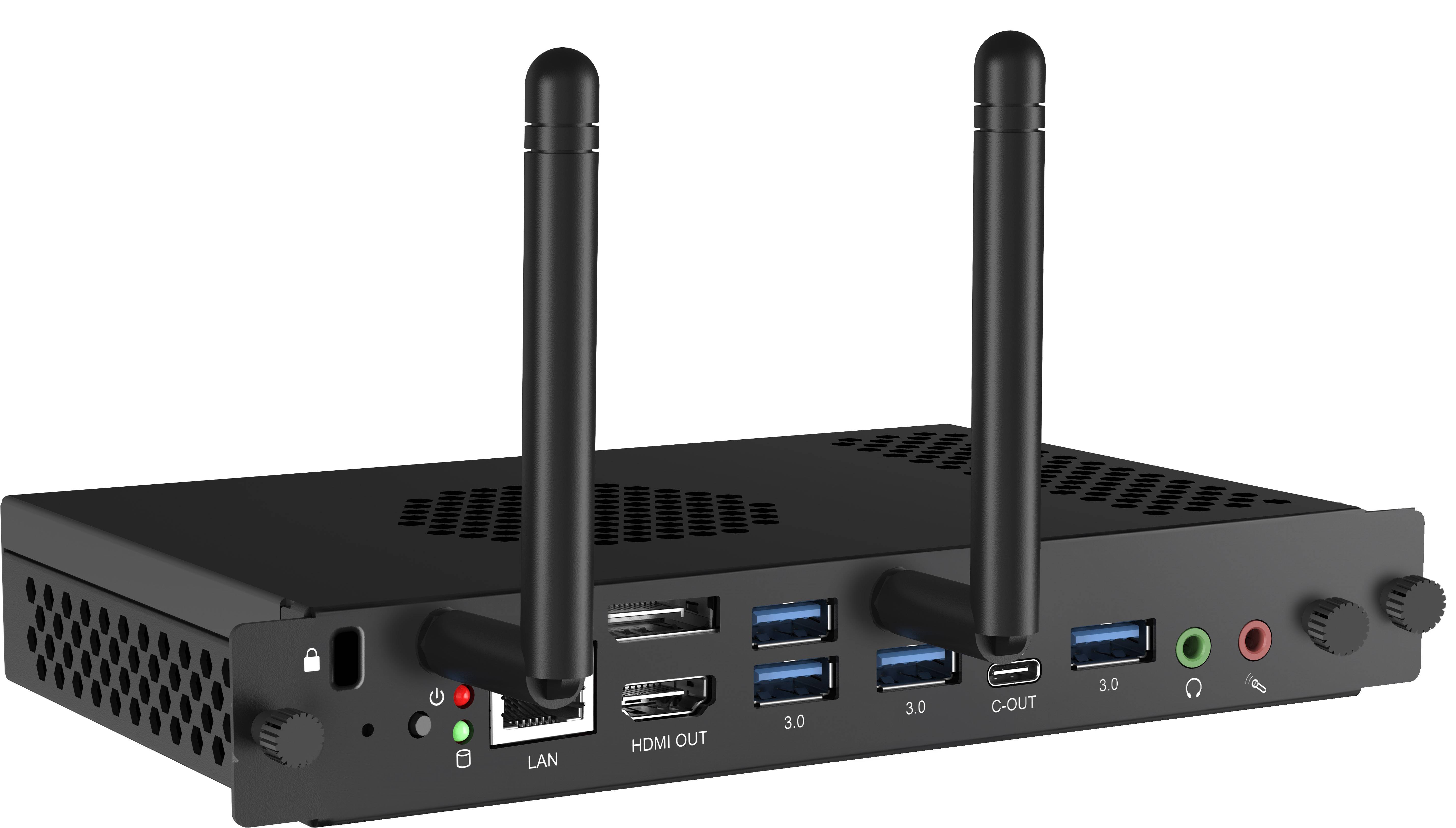 iiyama OPC51204BC-1 PC's/werkstation Intel® Core™ i5 i5-12450H 8 GB DDR4-SDRAM 256 GB SSD Windows 11 IoT Enterprise Mini PC Zwart